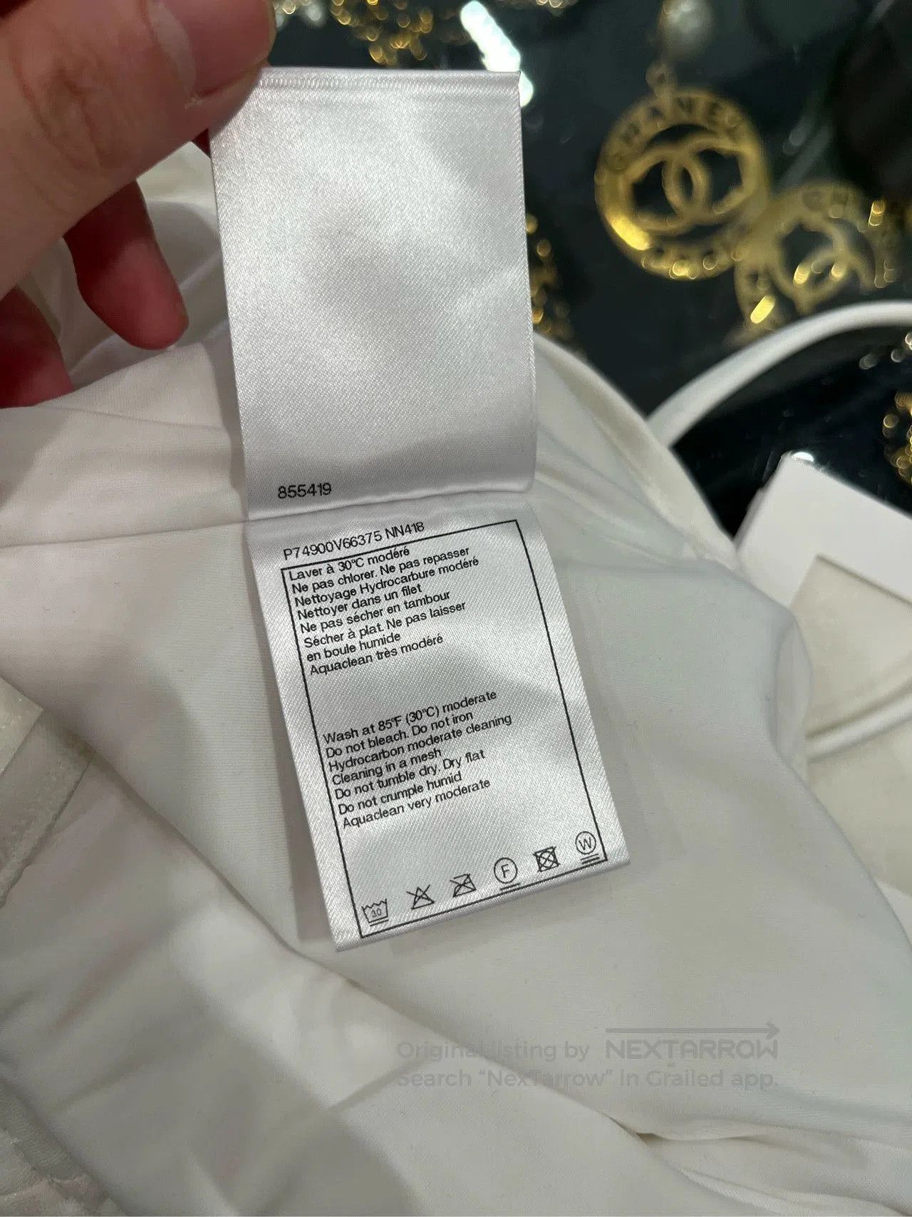 Chanel Chanel 23S White Ruffle Swimsuit. Size US 38 / EU 54 - 6 Thumbnail