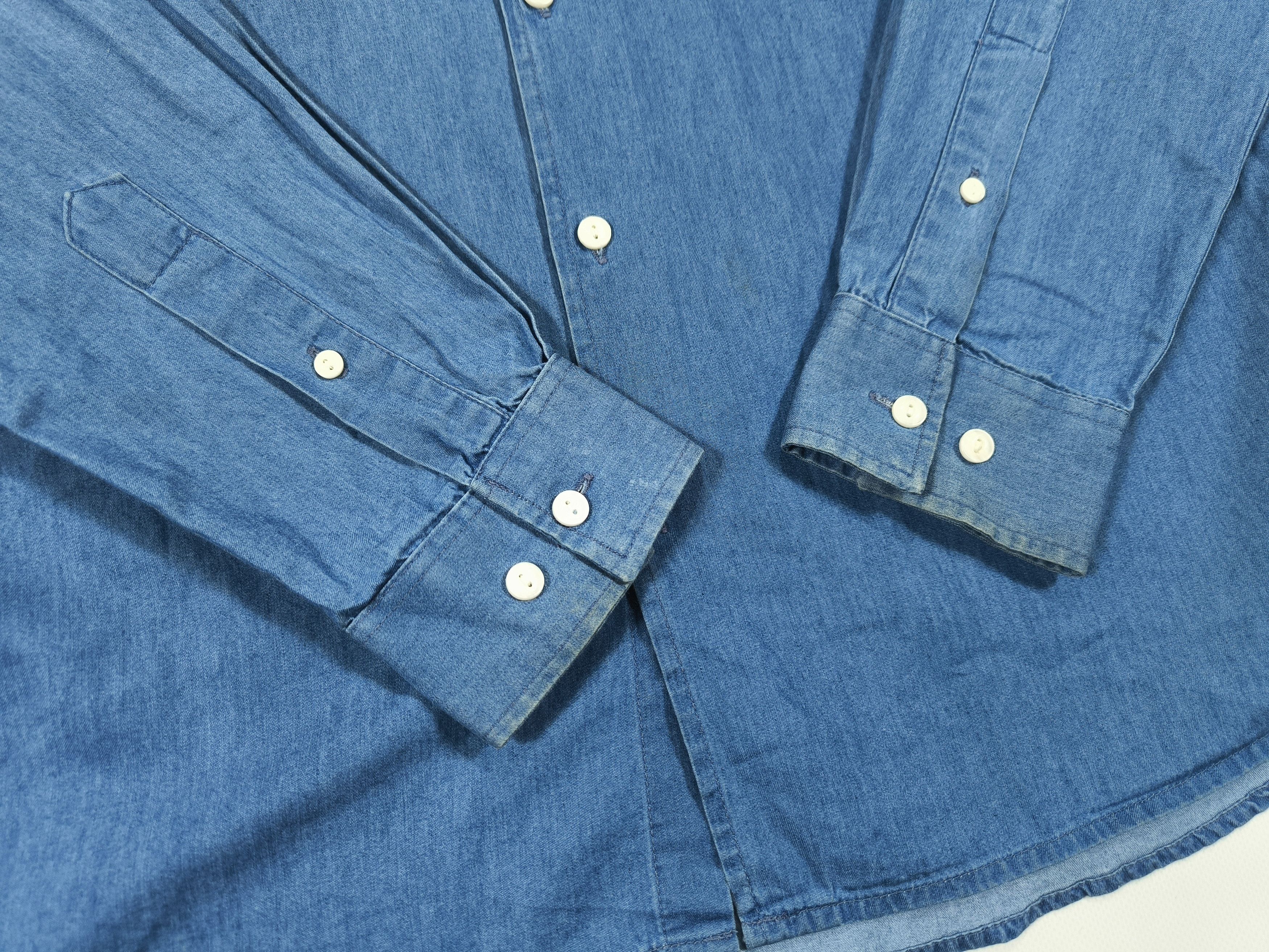 YMC You Must Create YMC Light Denim Shirt Size M Size US M / EU 48-50 / 2 - 6 Thumbnail