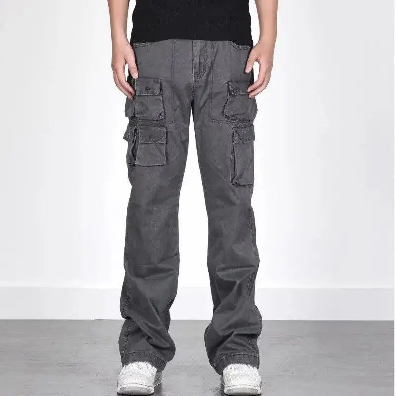 Japanese Brand Retro loose high street pocket jeans Size US 32 / EU 48 - 1 Thumbnail
