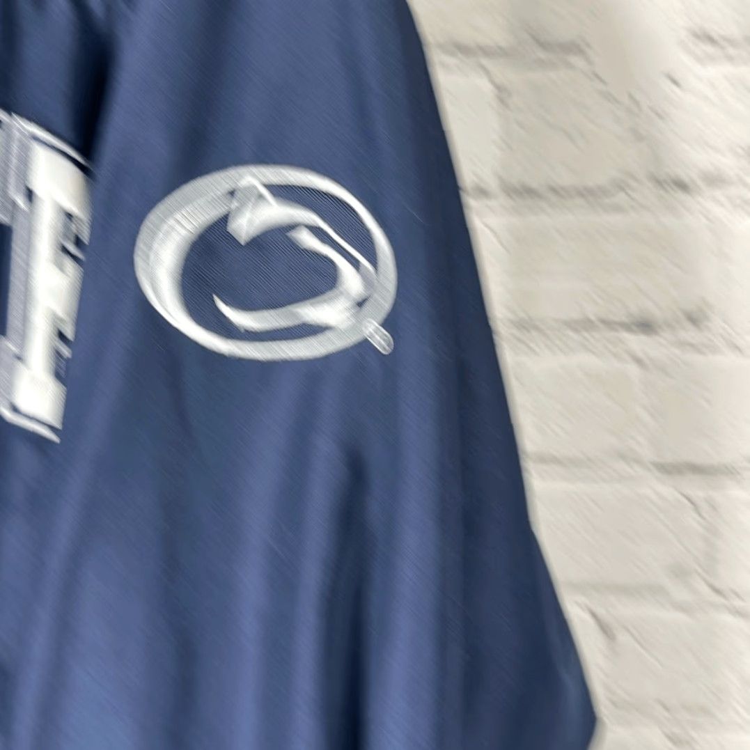 Penn Penn State Nitany Lions Football Pullover Vneck Colosseum Athletics XL Men Gray/Blue Sweatshirt Size US XL / EU 56 / 4 - 2 Thumbnail