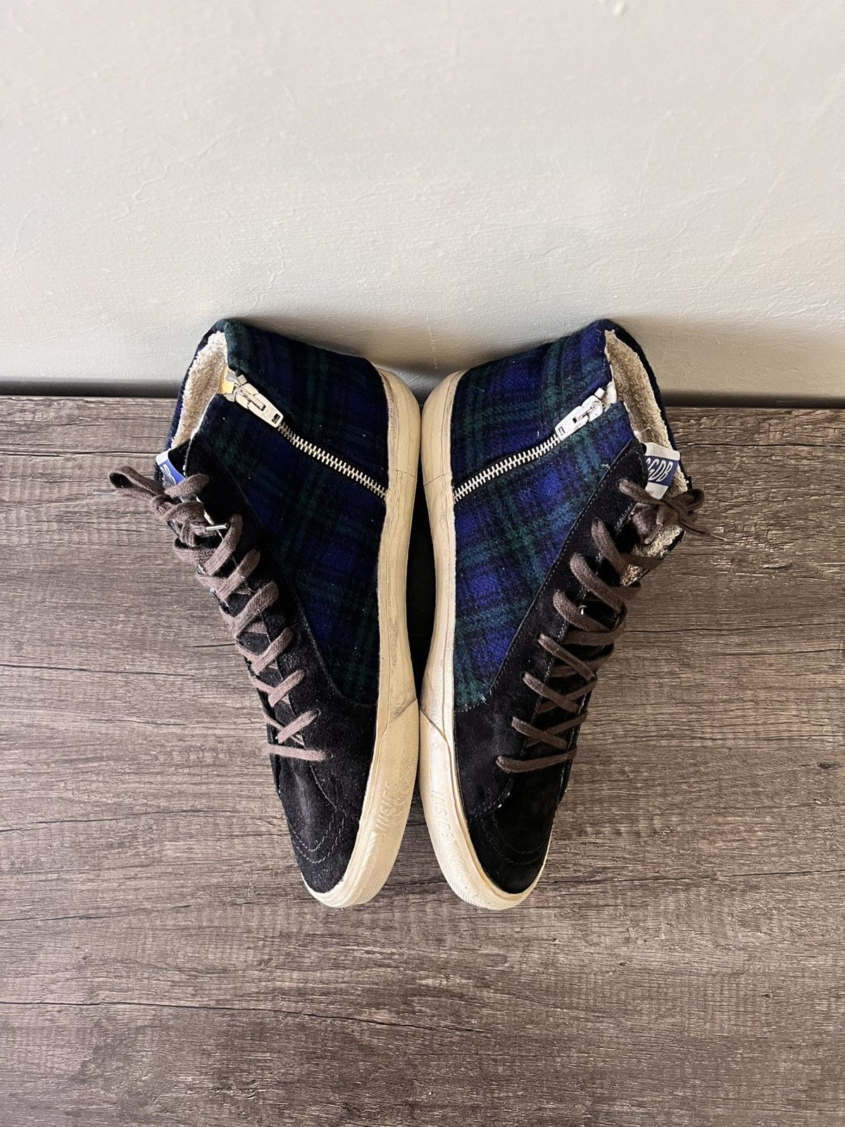 Golden Goose GOLDEN GOOSE SLIDE HIGHTOP SNEAKERS Size US 10 / EU 43 - 7 Thumbnail