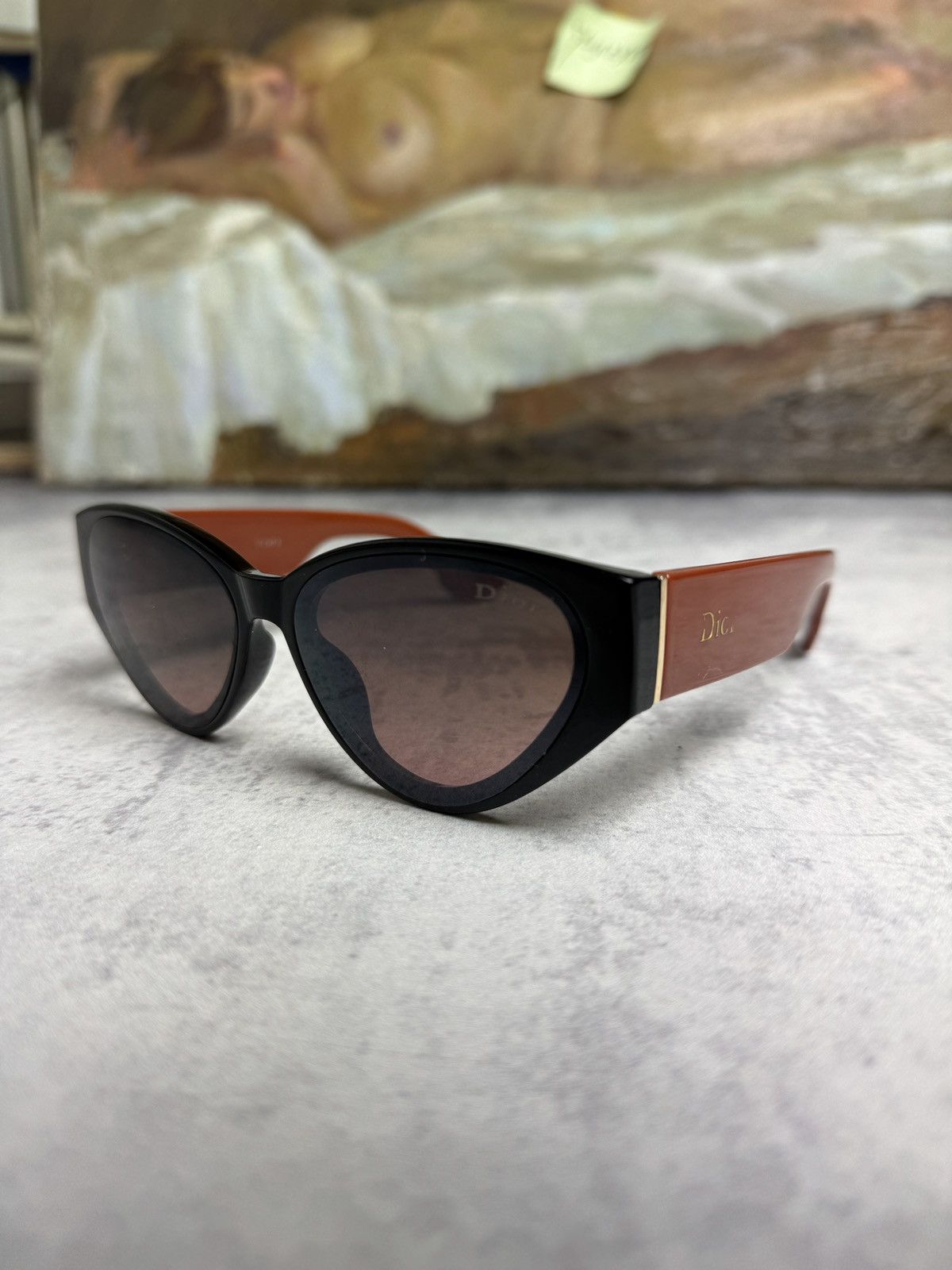Dior Y2K 90s Slim Mask/Shield Luxury Vintage Sunglasses