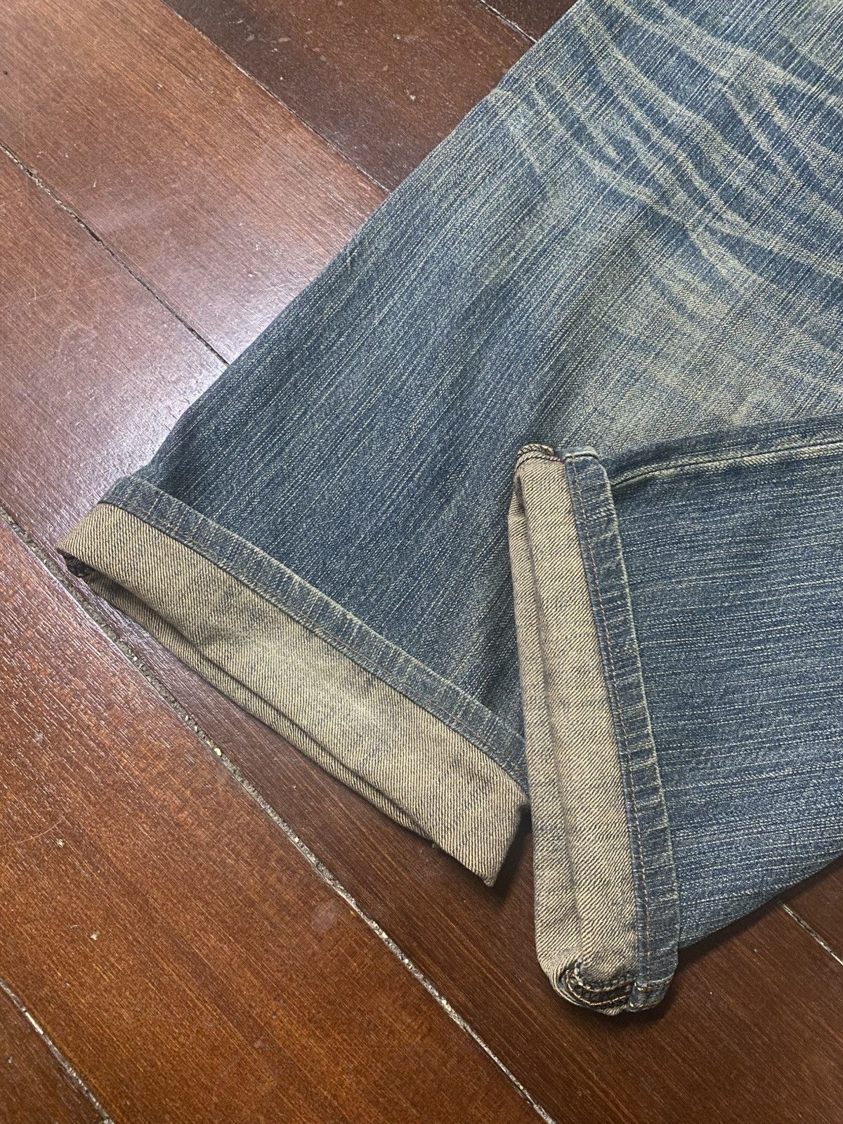 Edwin Edwin exclusive vintage mud wash flare rusty distressed Size US 33 - 19 Thumbnail