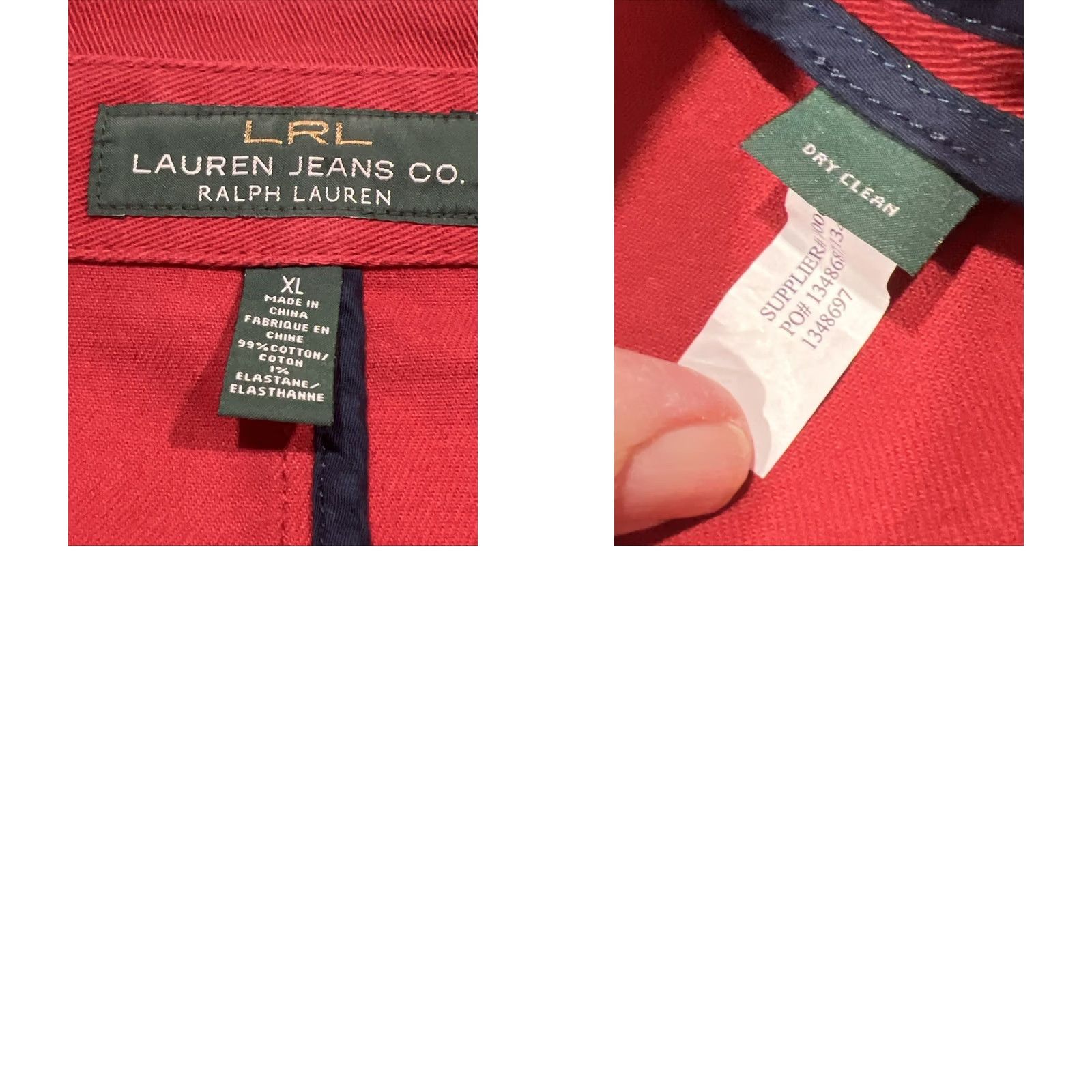 Ralph Lauren VINTAGE ? Size 40" / US 18 - 10 Thumbnail