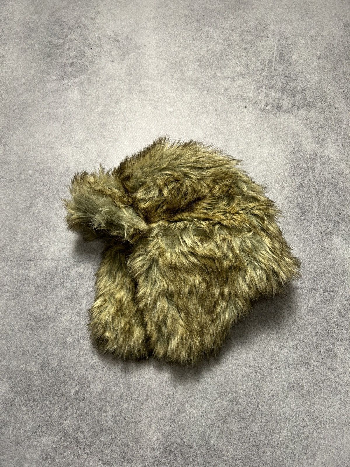 Japanese Brand × Vintage Vintage Y2K USHANKA Mohair Fuzzy 90’s Hat Asap Rocky Style Size ONE SIZE - 2 Thumbnail