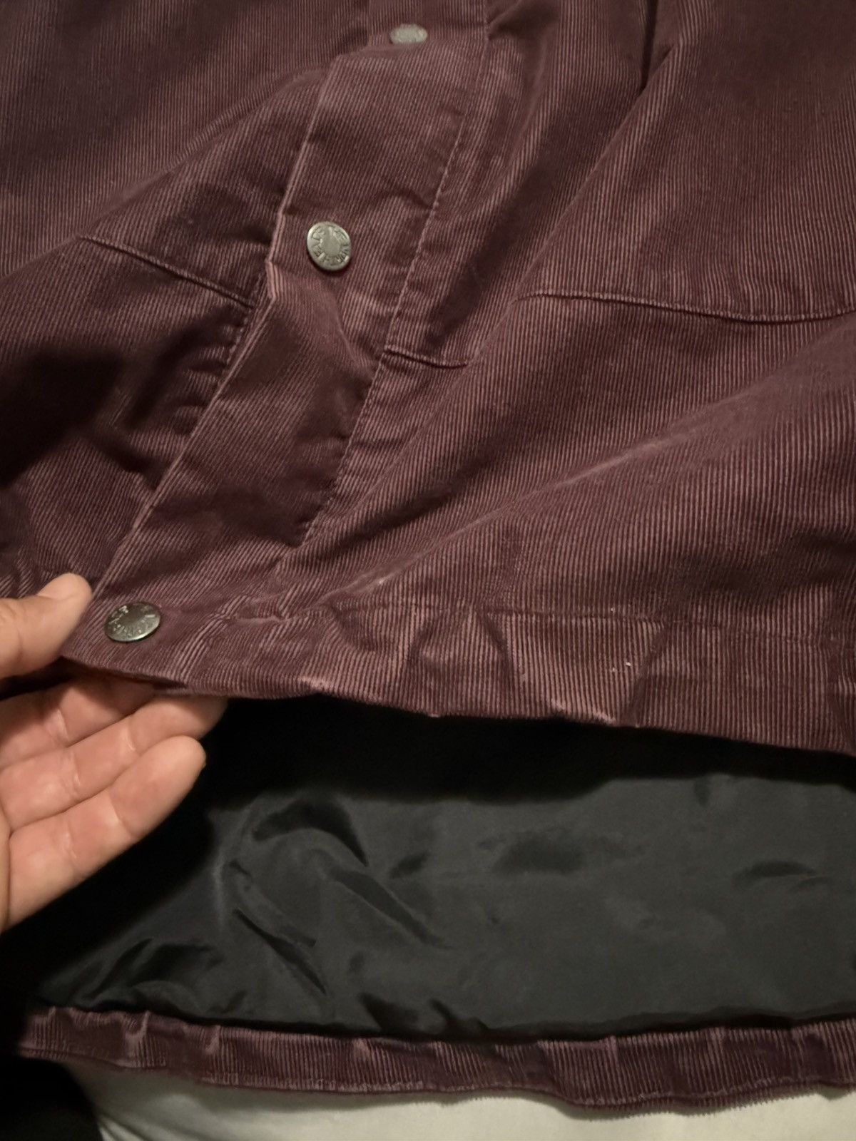Supreme × The North Face Supreme The North Face Corduroy Mountain Shell Dark Purple M Size US M / EU 48-50 / 2 - 5 Thumbnail