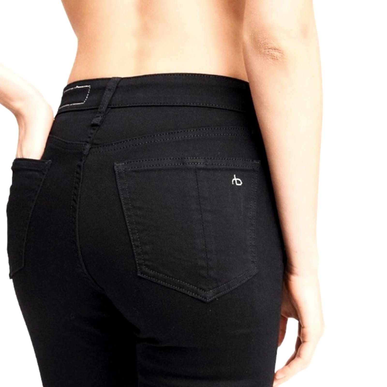 Rag & Bone Rag & Bone Black Jeans | Size 26 Size 26" / US 2 / IT 38 - 9 Thumbnail
