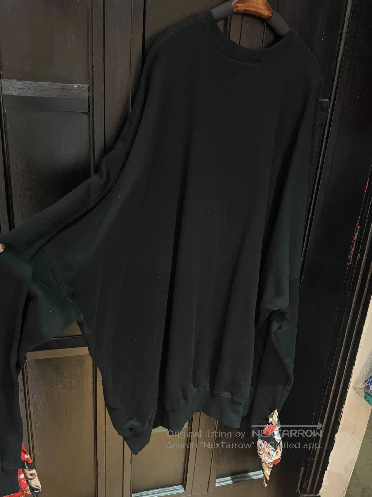 KIDILL oversized printed black sweatshirt for girls. Size XXS / US 00 / IT 34 - 4 Thumbnail