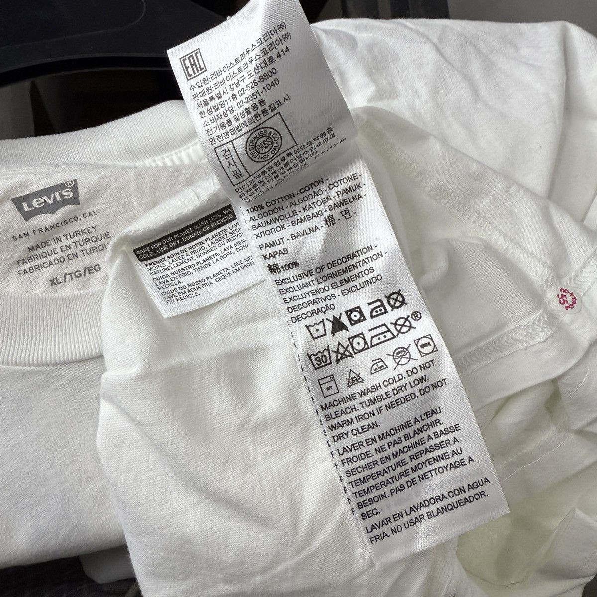 Bape × Levi's Levi’s X Bape Tshirt Size US XL / EU 56 / 4 - 6 Thumbnail