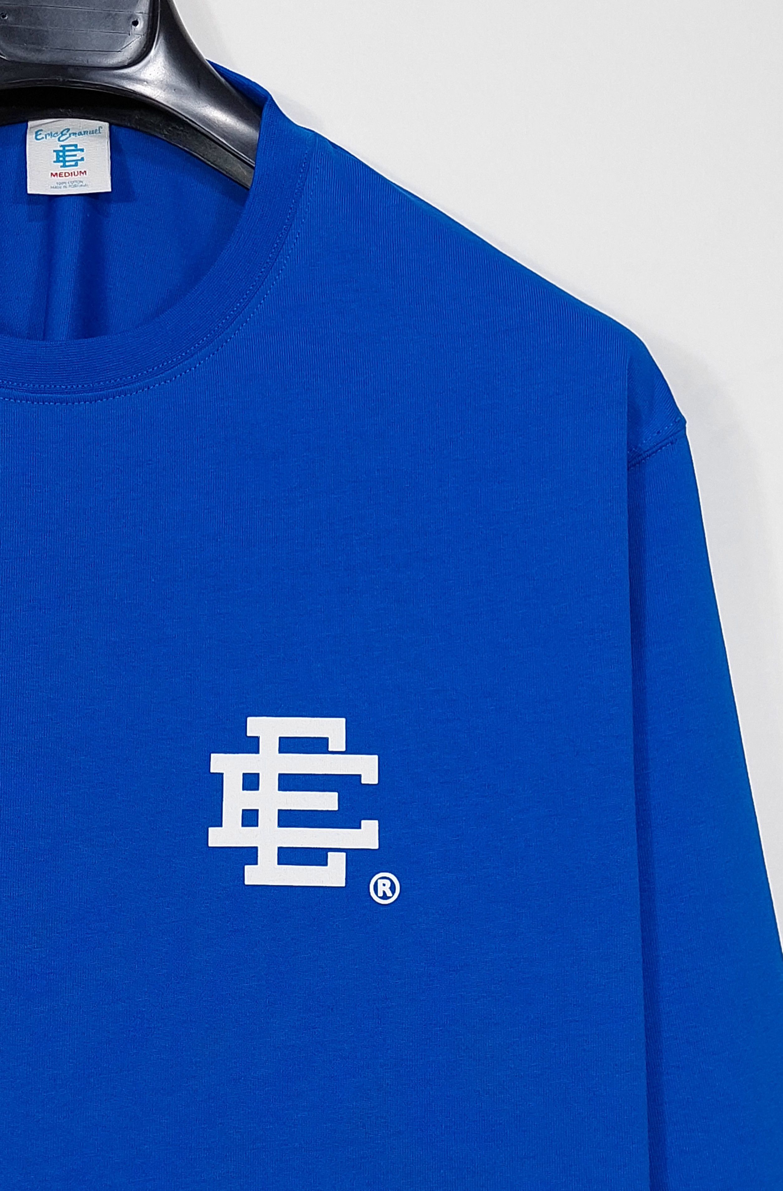 Eric Emanuel EE classic long sleeve tshirt - blue M Size US M / EU 48-50 / 2 - 4 Thumbnail