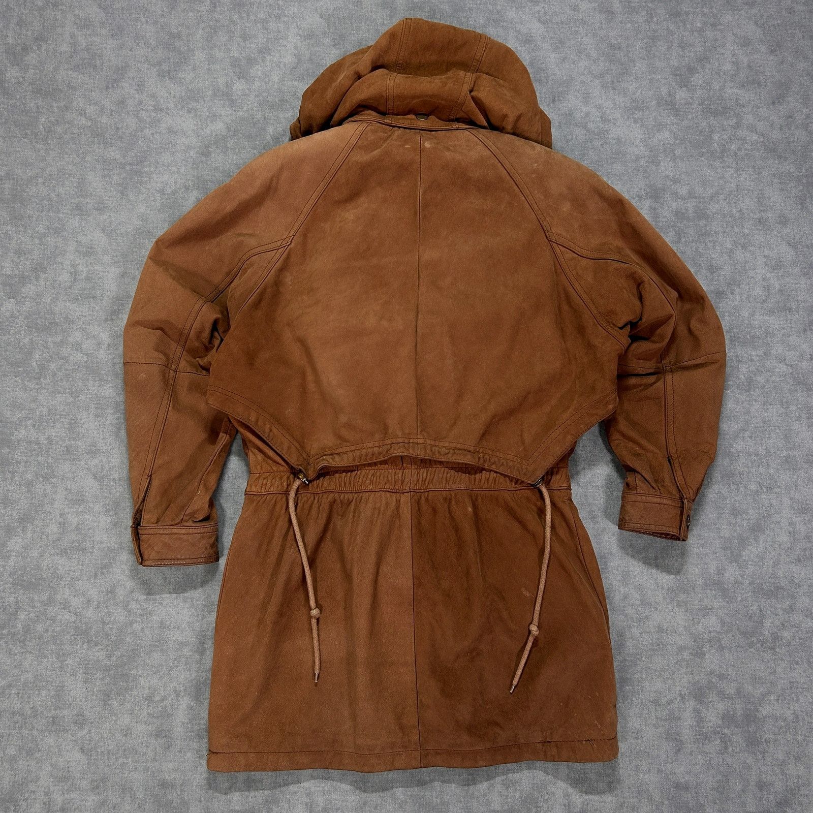 Wilsons Leather VTG Wilsons Adventure Bound brown leather parka womens XS Size XS / US 0-2 / IT 36-38 - 2 Thumbnail