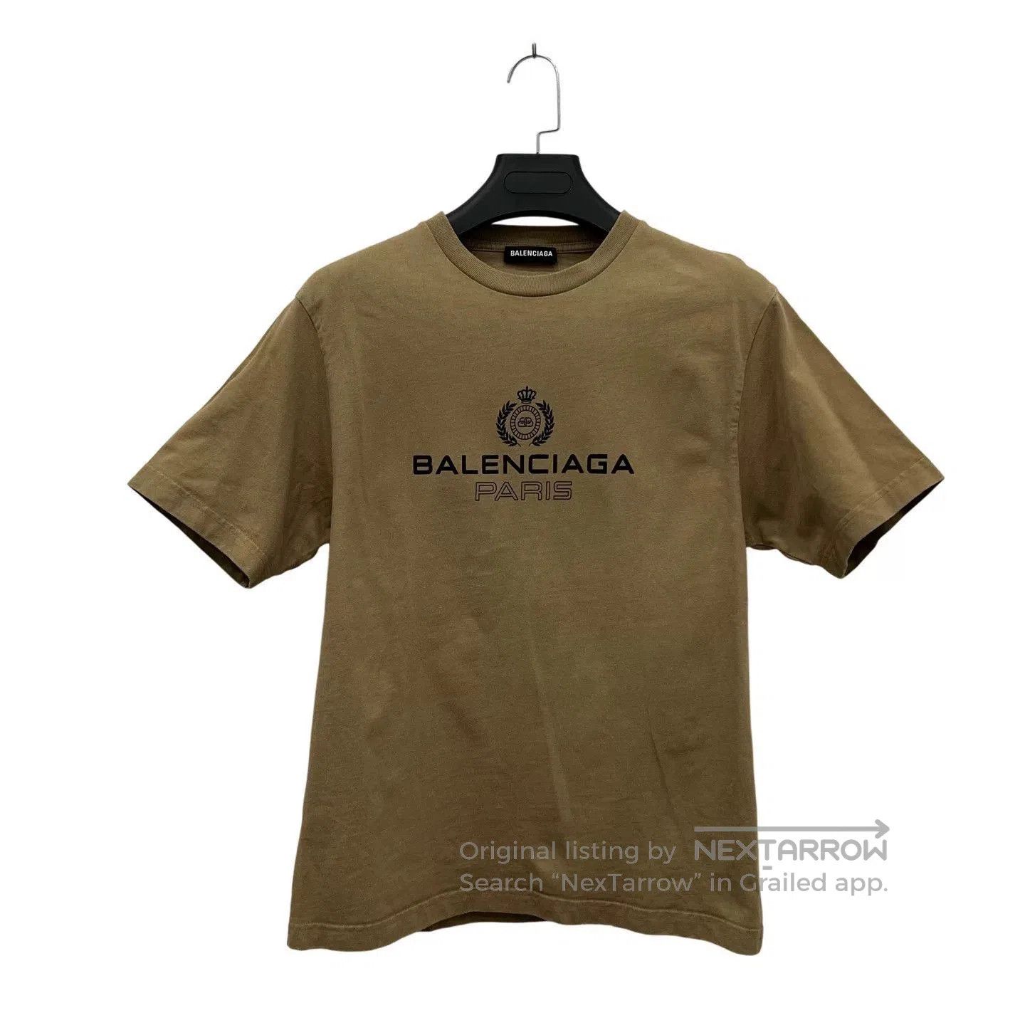 Balenciaga Balenciaga Wheat Logo Print Short Sleeve XS. Size US XS / EU 42 / 0 - 1 Thumbnail