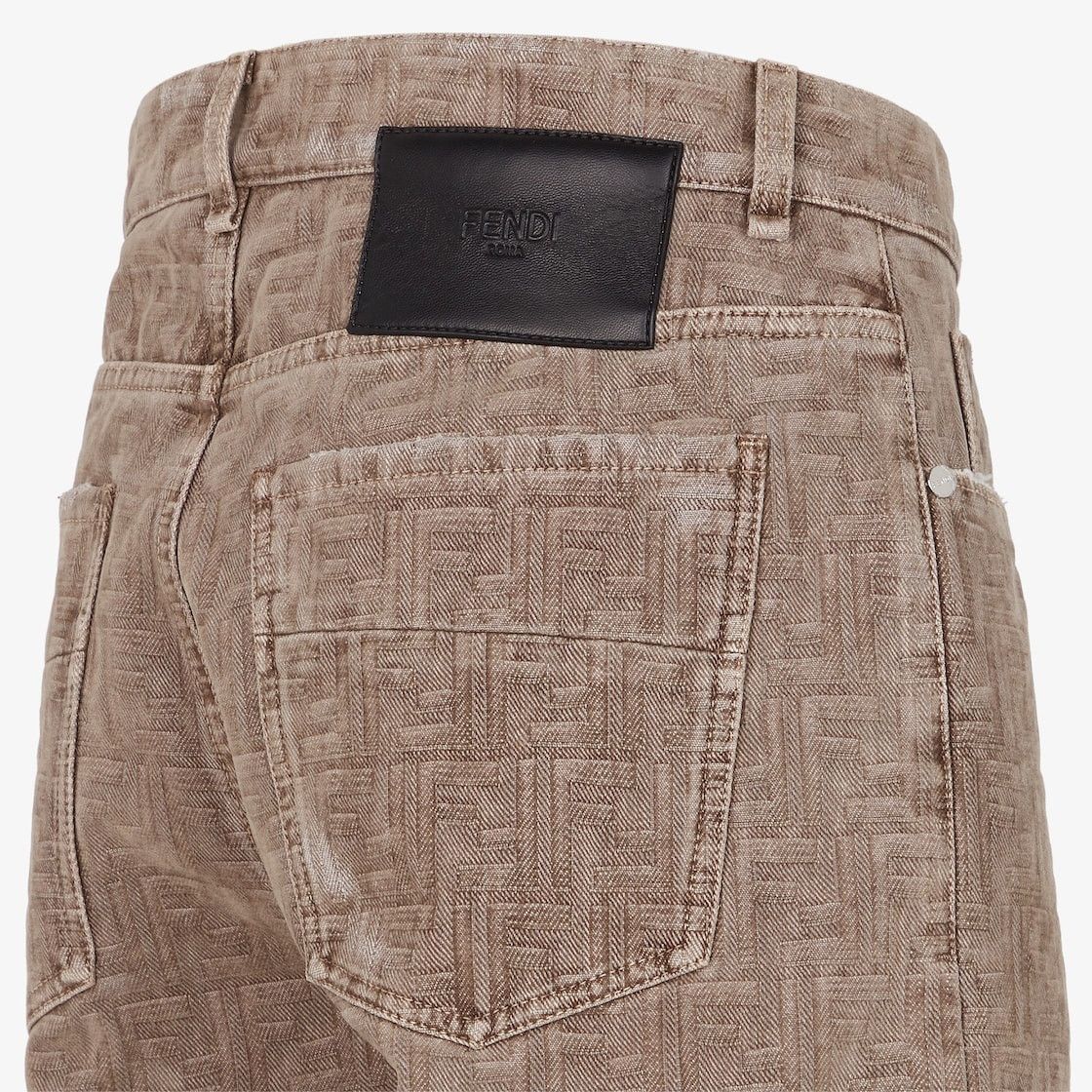 Fendi o1s1wg111025 Trousers in Beige Size US 34 / EU 50 - 3 Thumbnail
