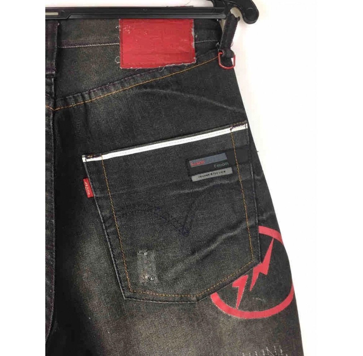 Fragment Design Levi’s Fenom x Fragment Design “Thunderbolt” Jeans — Archive Size US 31 - 6 Thumbnail