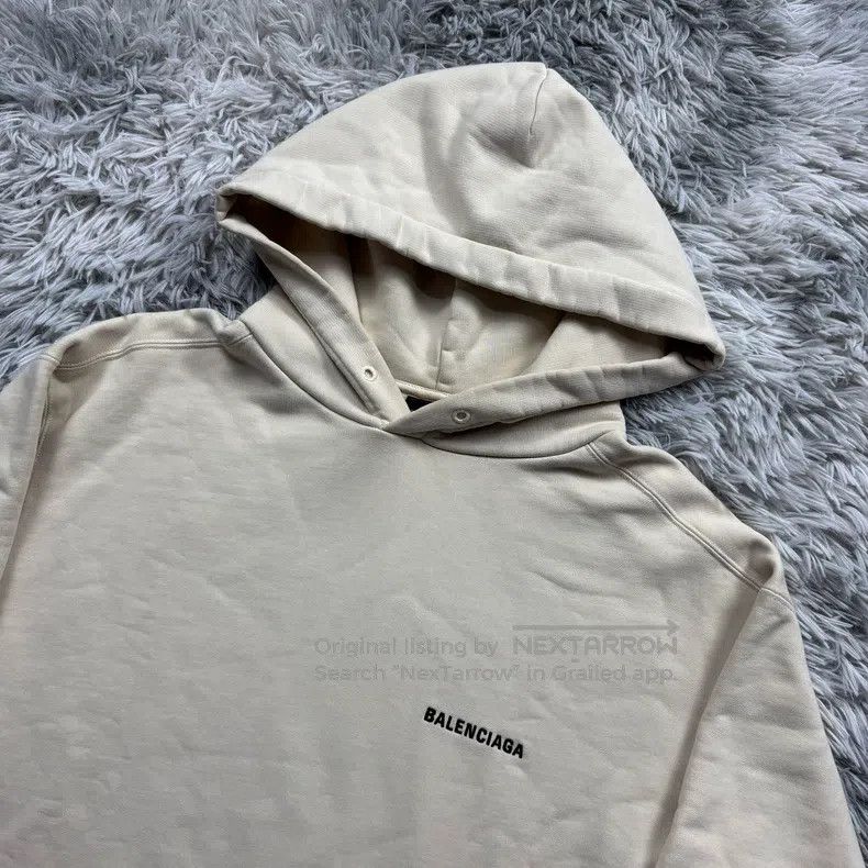 Balenciaga Balenciaga Back Logo Hoodie Size US S / EU 44-46 / 1 - 2 Thumbnail