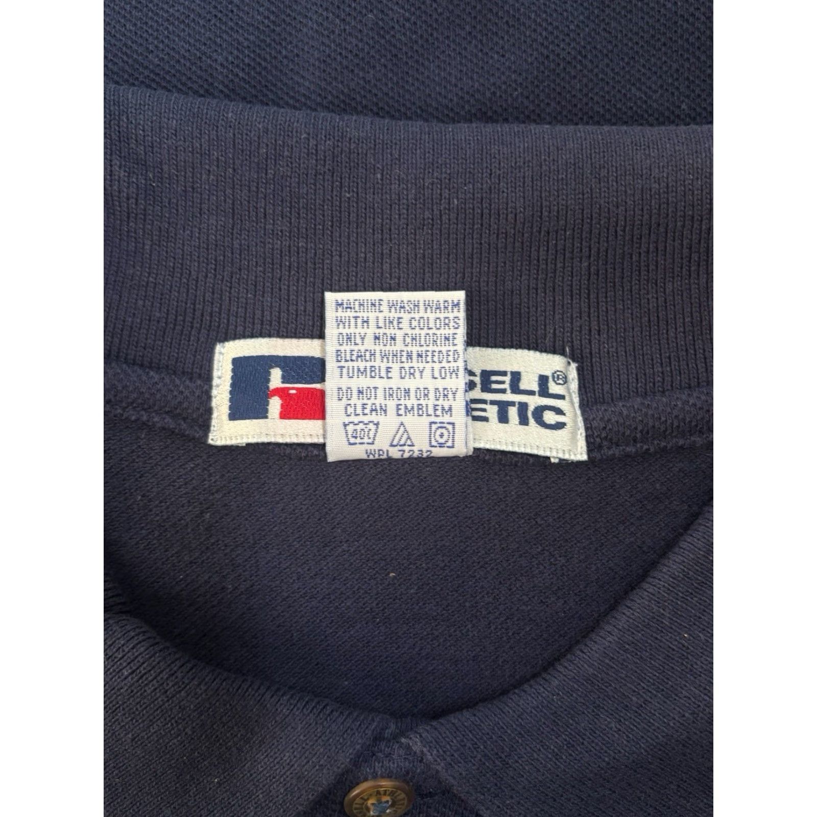 Russell Athletic VINTAGE Russell Athletic Polo Shirt Mens 2XL Blue 90s Deadstock NWT Shirt Size US XXL / EU 58 / 5 - 6 Thumbnail