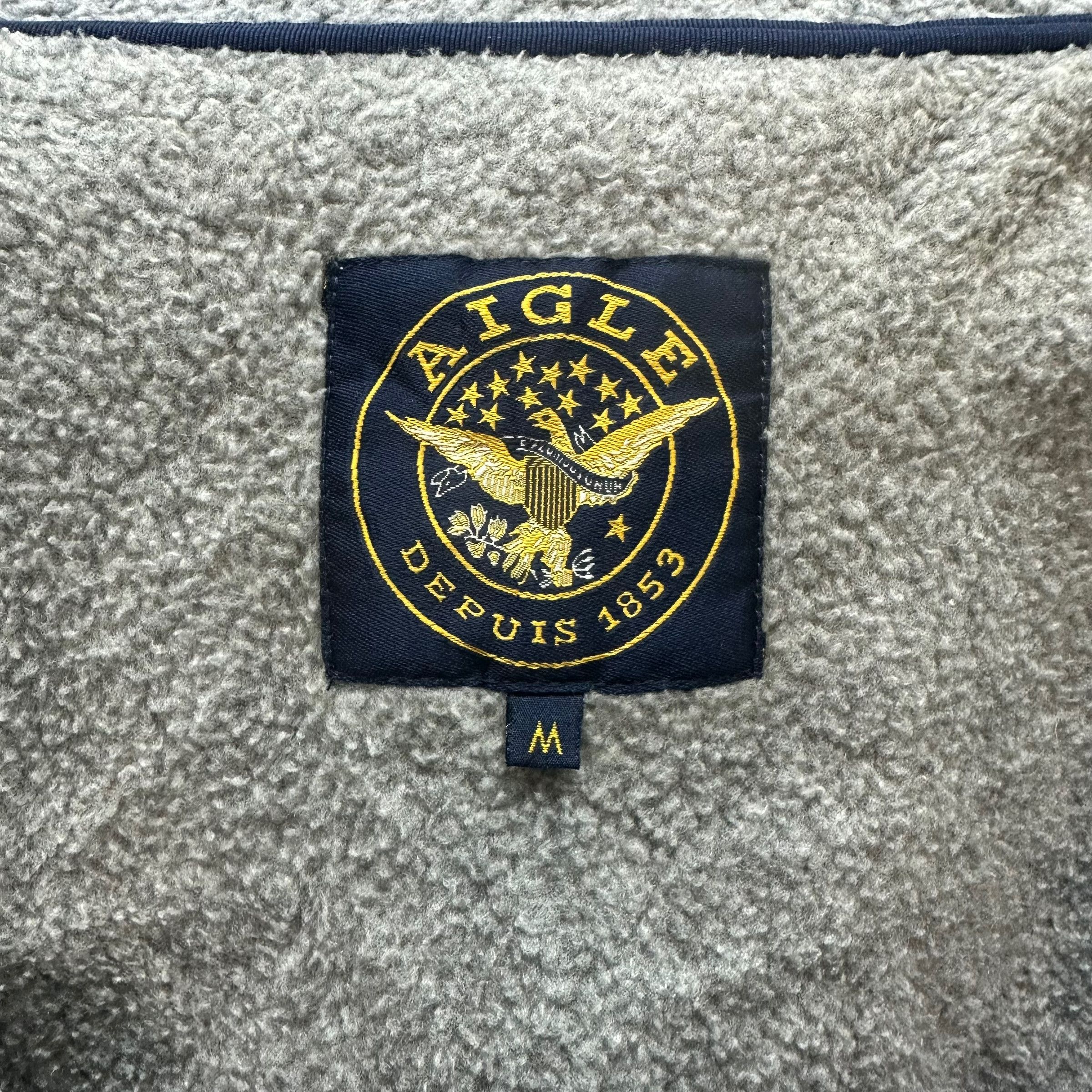 Aigle AIGLE POLARTEC MULTI POCKET FLEECE JACKET #8327-004 Size US M / EU 48-50 / 2 - 7 Thumbnail