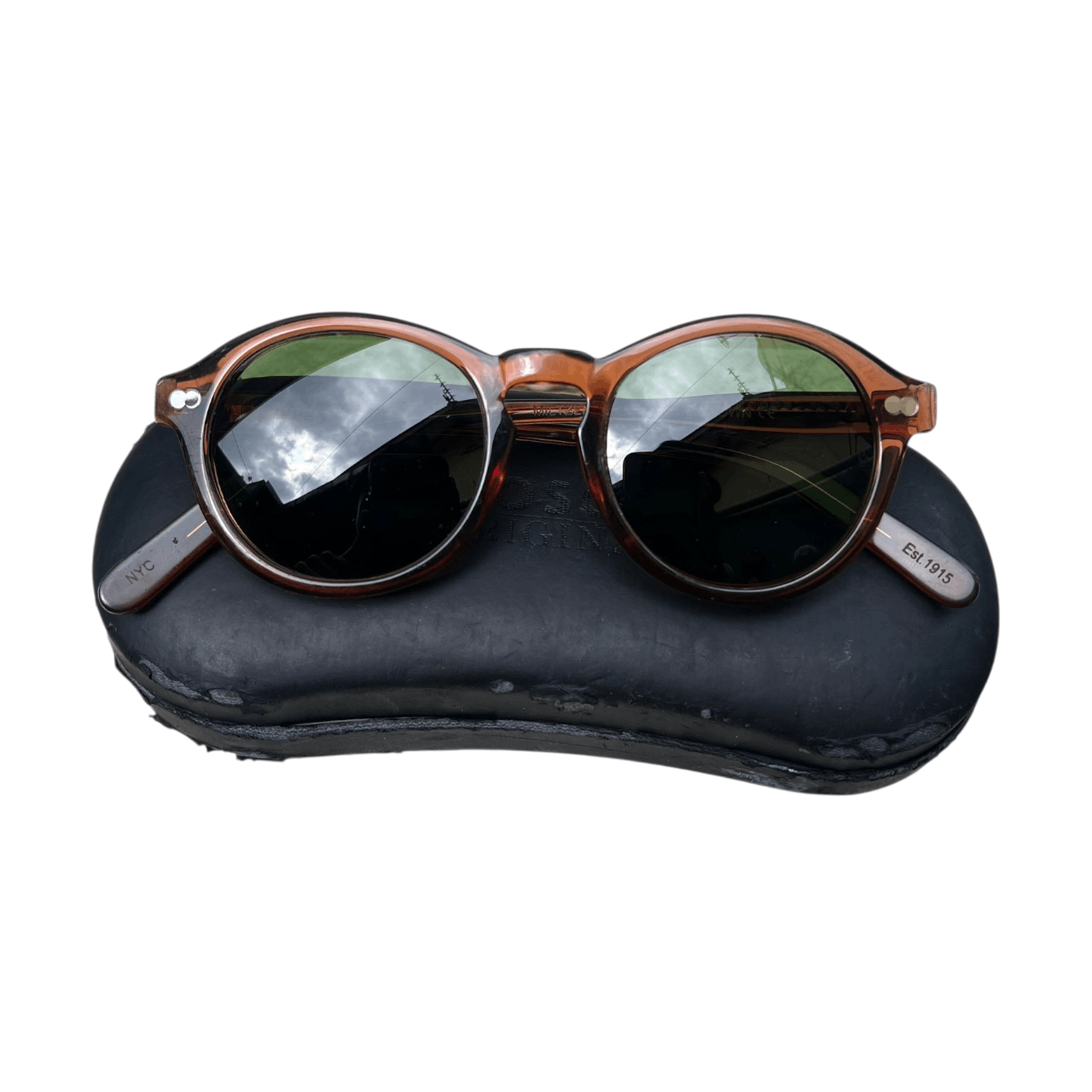 Moscot Moscot Miltzen Brown 46 Size 46 - 6 Thumbnail