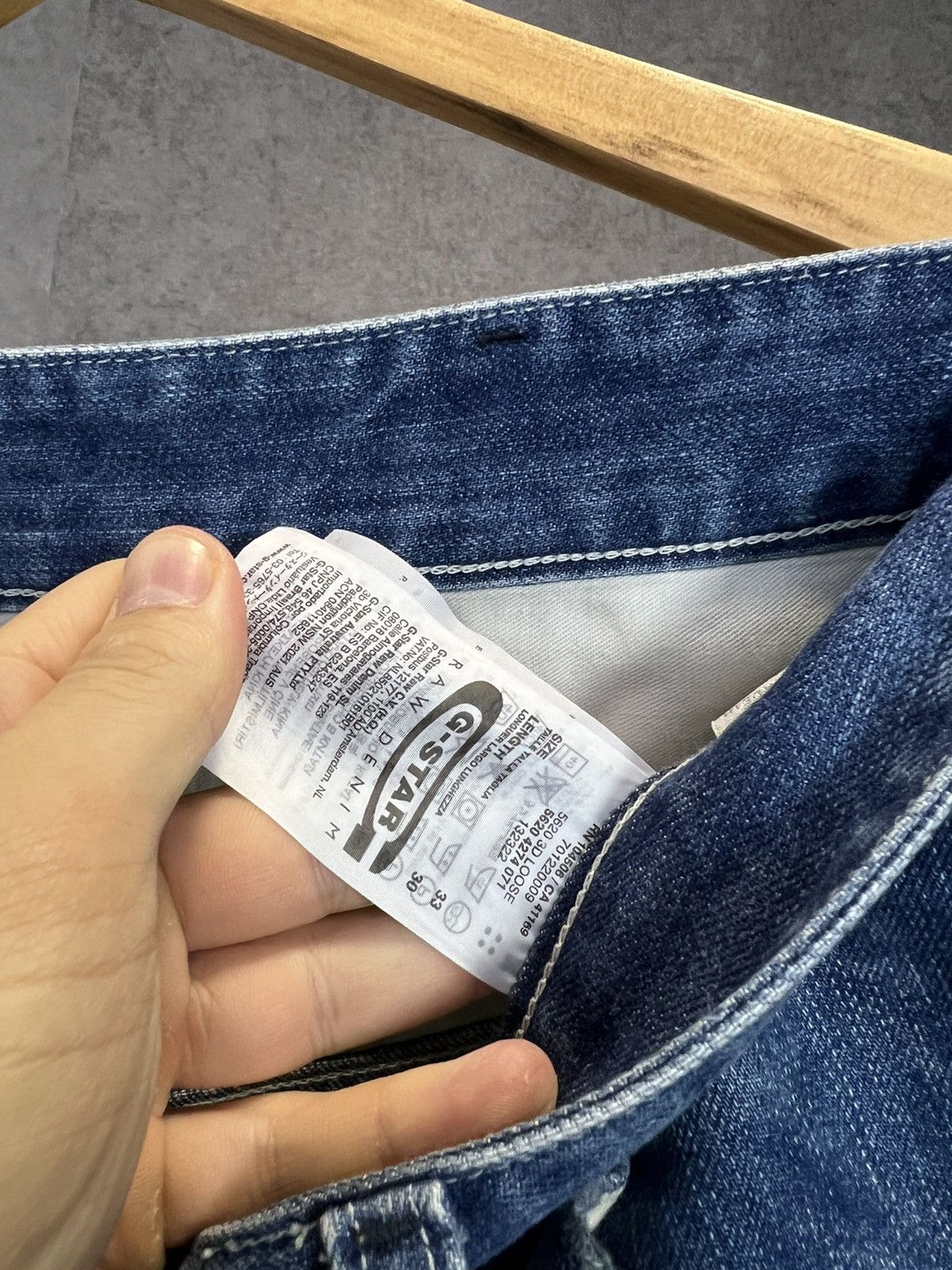 G-Star G Star Raw biker jeans Size US 32 / EU 48 - 6 Thumbnail