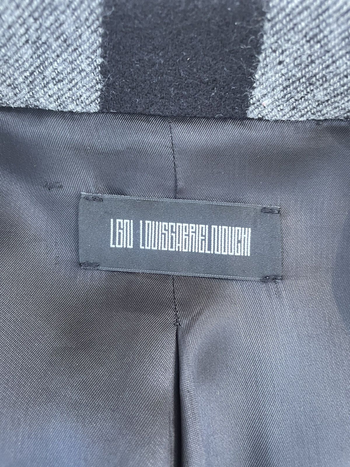 LGN LOUIS GABRIEL NOUCHI Louis Gabriel Nouchi spray painted coat Size US L / EU 52-54 / 3 - 9 Thumbnail