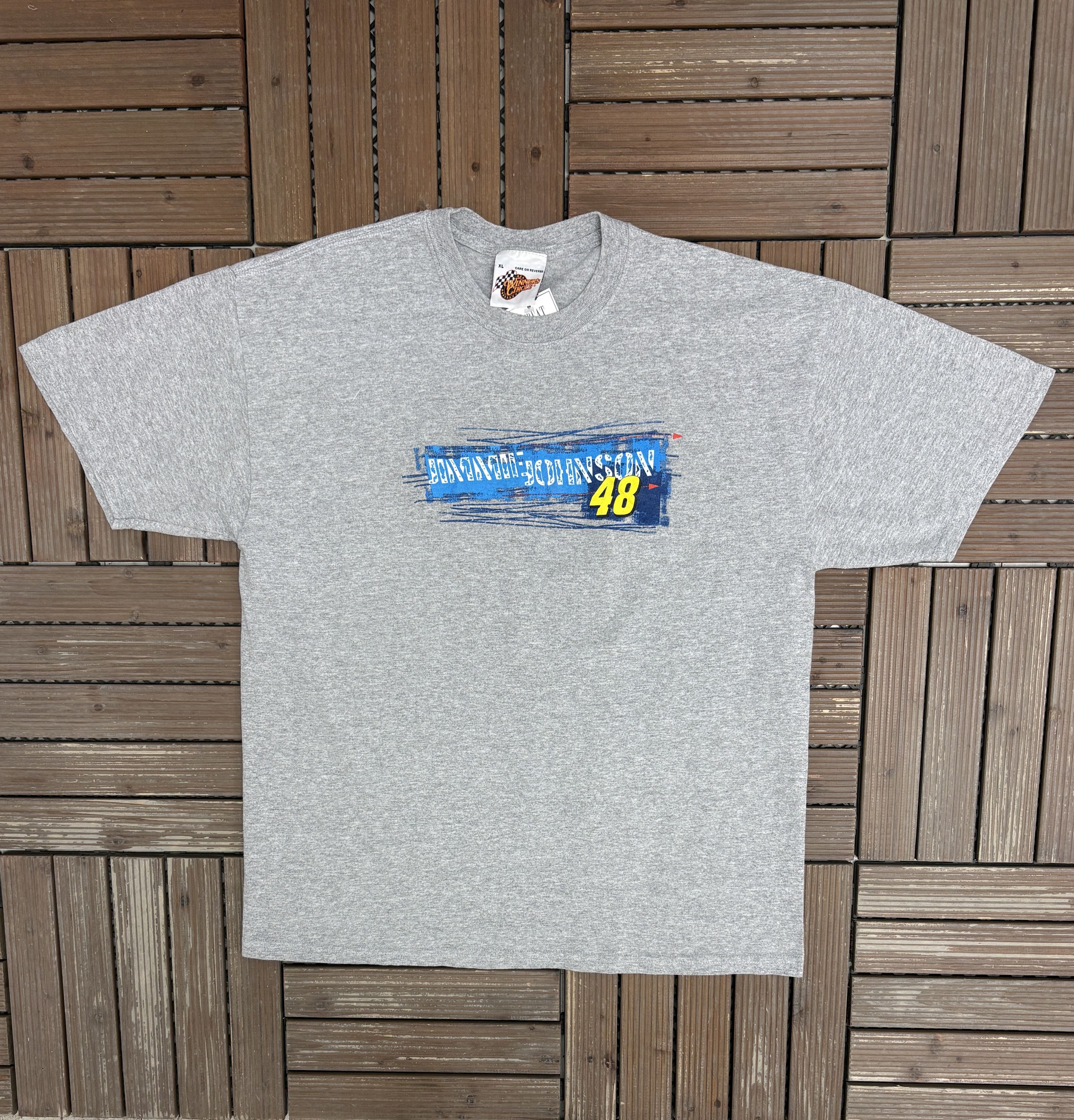 Vintage Jimmie Johnson Lowe's Racing NASCAR Vintage T-Shirt Tee Size US XL / EU 56 / 4 - 1 Thumbnail