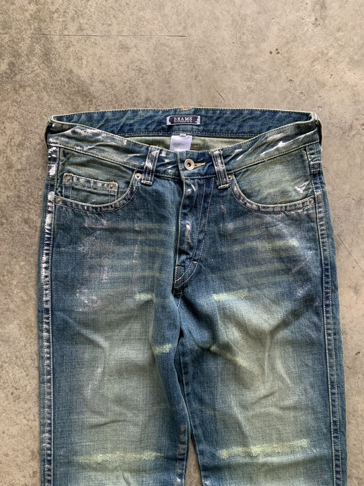 Beams Plus × Japanese Brand rare design jeans by beams japan Size US 32 / EU 48 - 3 Thumbnail