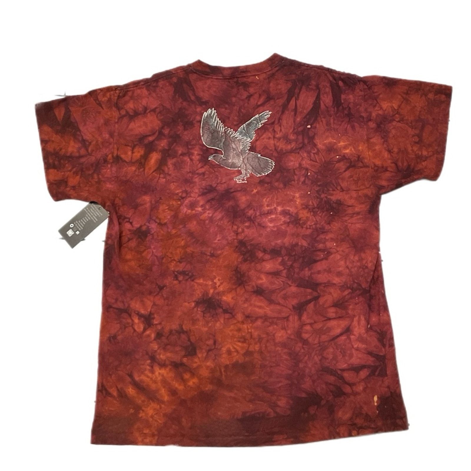 Delta Vintage 1995 The Mountain Native American Tie-Dye T-Shirt Size US L / EU 52-54 / 3 - 2 Thumbnail