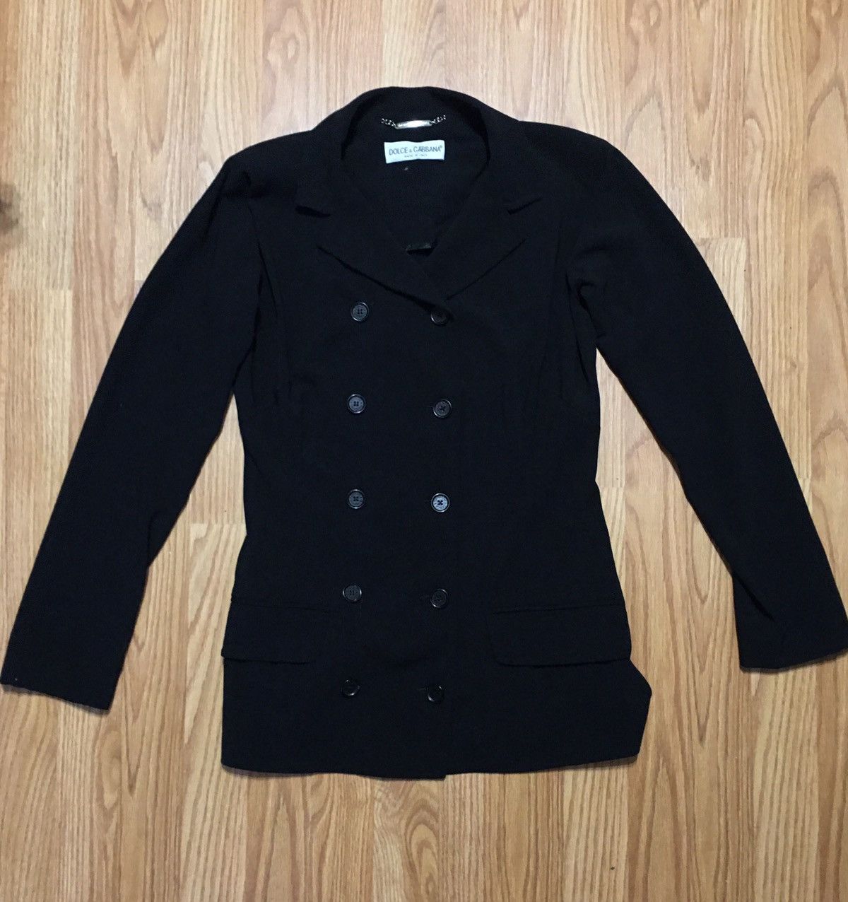 Dolce & Gabbana Dolce & Gabbana Double Breasted Virgin Wool Blazer Size EU40 Size S / US 4 / IT 40 - 8 Thumbnail