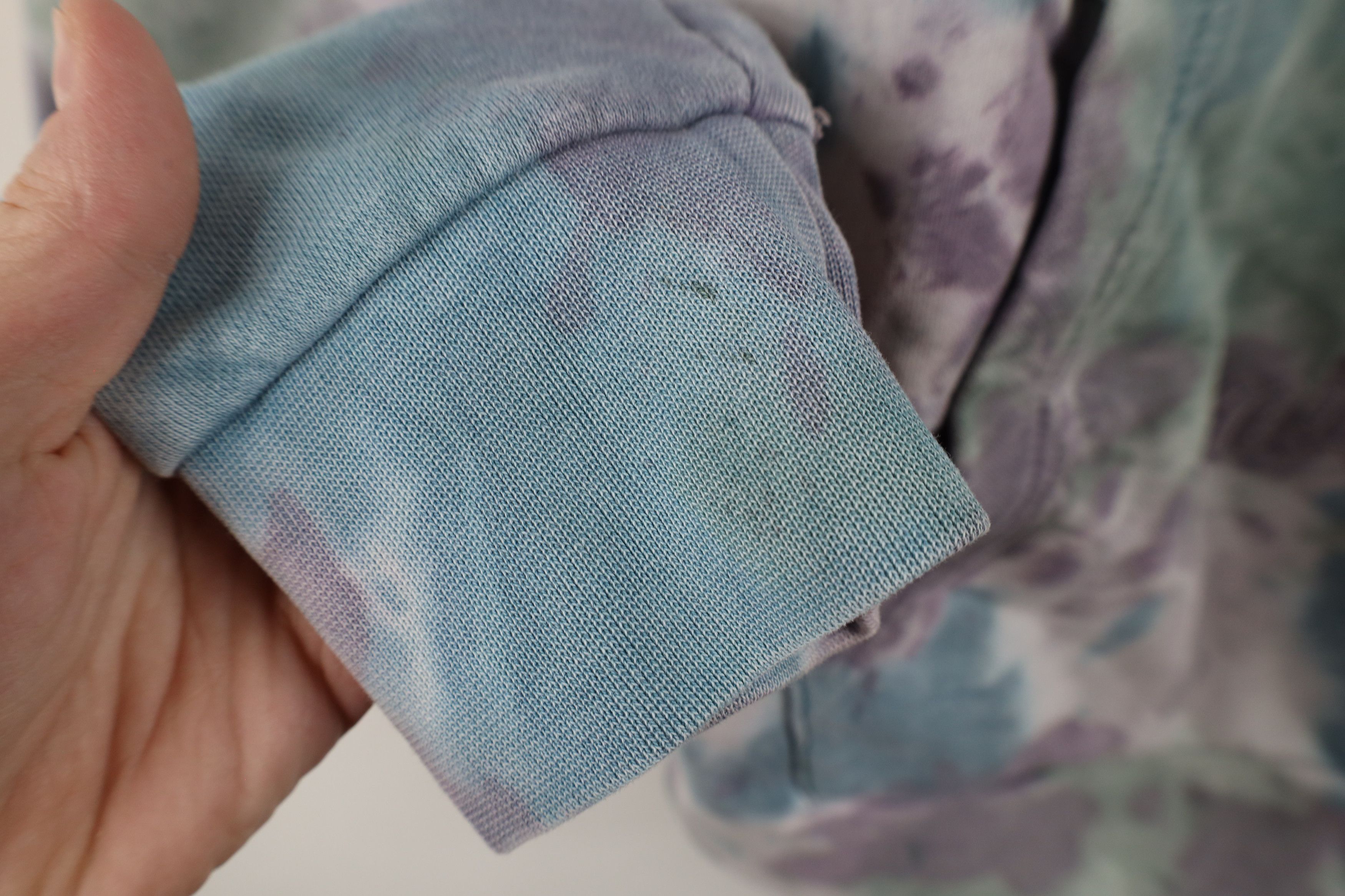 Nike × Vintage Nike Sportswear Club Terry Acid Wash Hoodie Sweatshirt Size US S / EU 44-46 / 1 - 8 Thumbnail