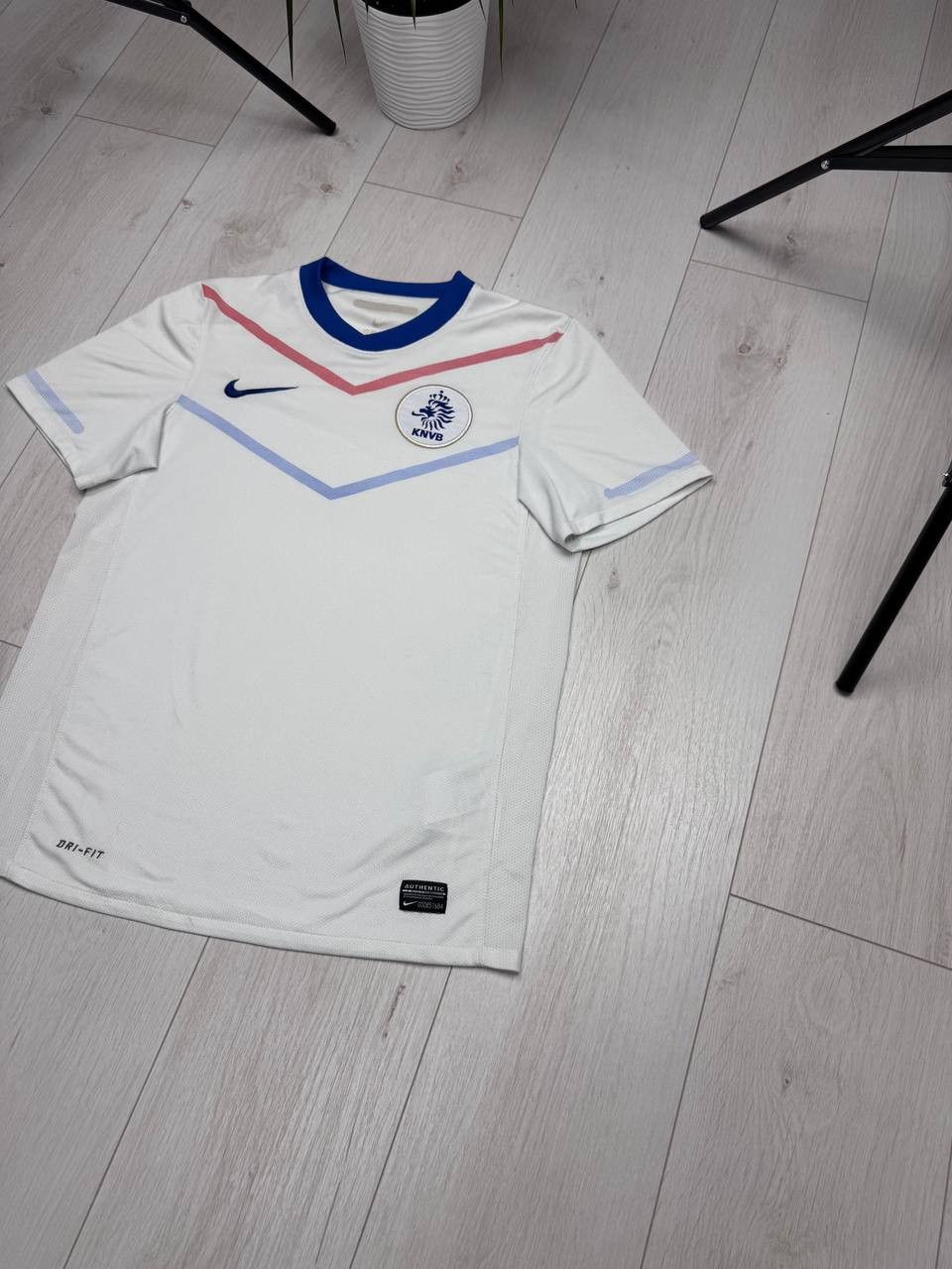 Nike × Vintage NETHERLANDS 2010-2012 AWAY FOOTBALL SHIRT SOCCER JERSEY NIKE Size US S / EU 44-46 / 1 - 3 Thumbnail
