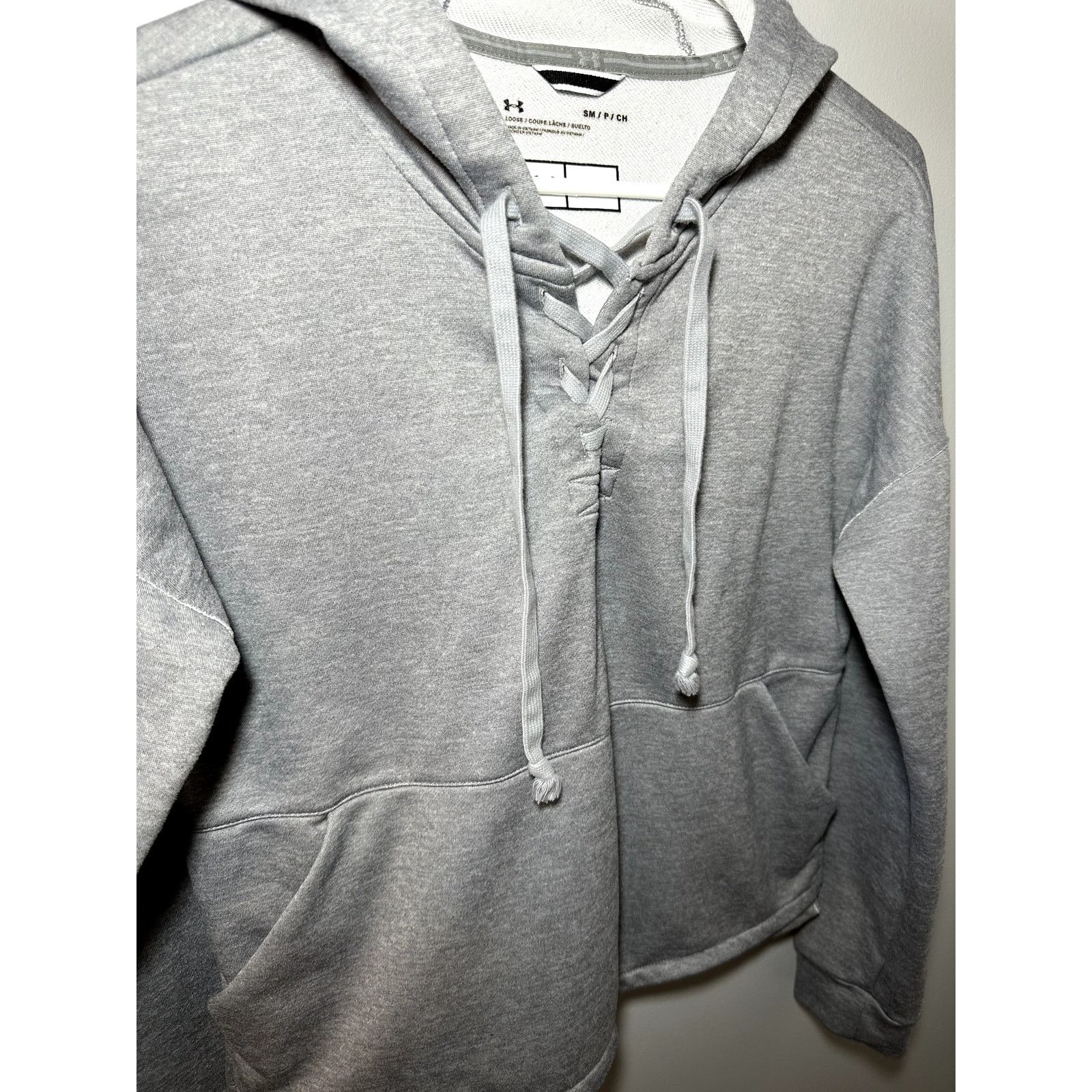 Under Armour Under Armour Cross Town French Terry Pullover Hoodie Gray SM Size S / US 4 / IT 40 - 5 Thumbnail