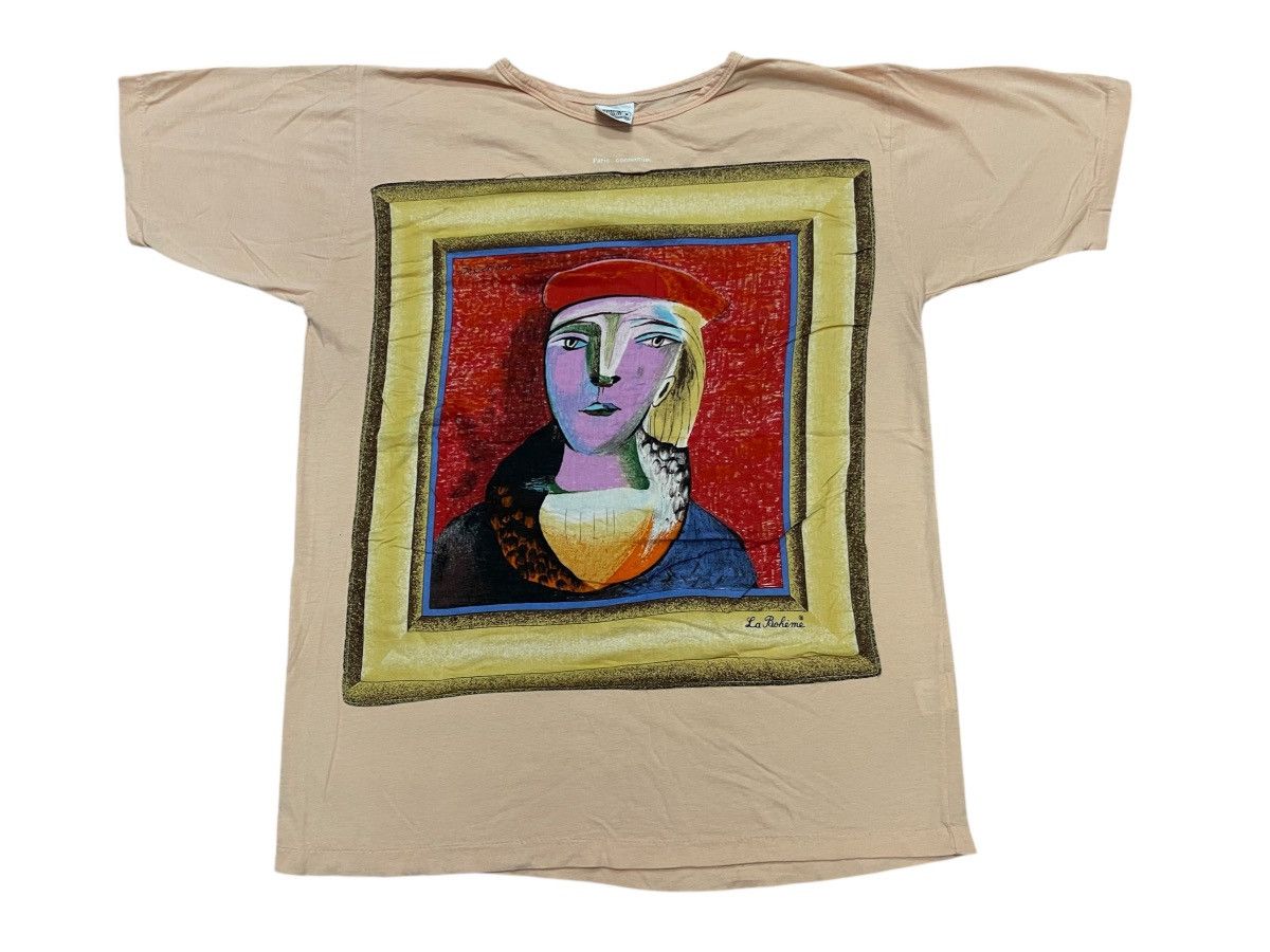 Japanese Brand 90s PICASSO X JAPANESE BRAND RARE TEES Size US M / EU 48-50 / 2 - 1 Thumbnail