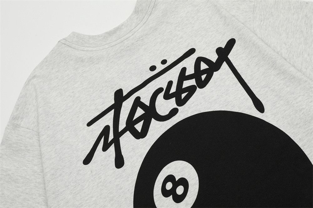 Japanese Brand × Vintage Vintage Grey Billiards 8 Graphic Casual Cotton T-Shirt Size US L / EU 52-54 / 3 - 4 Thumbnail