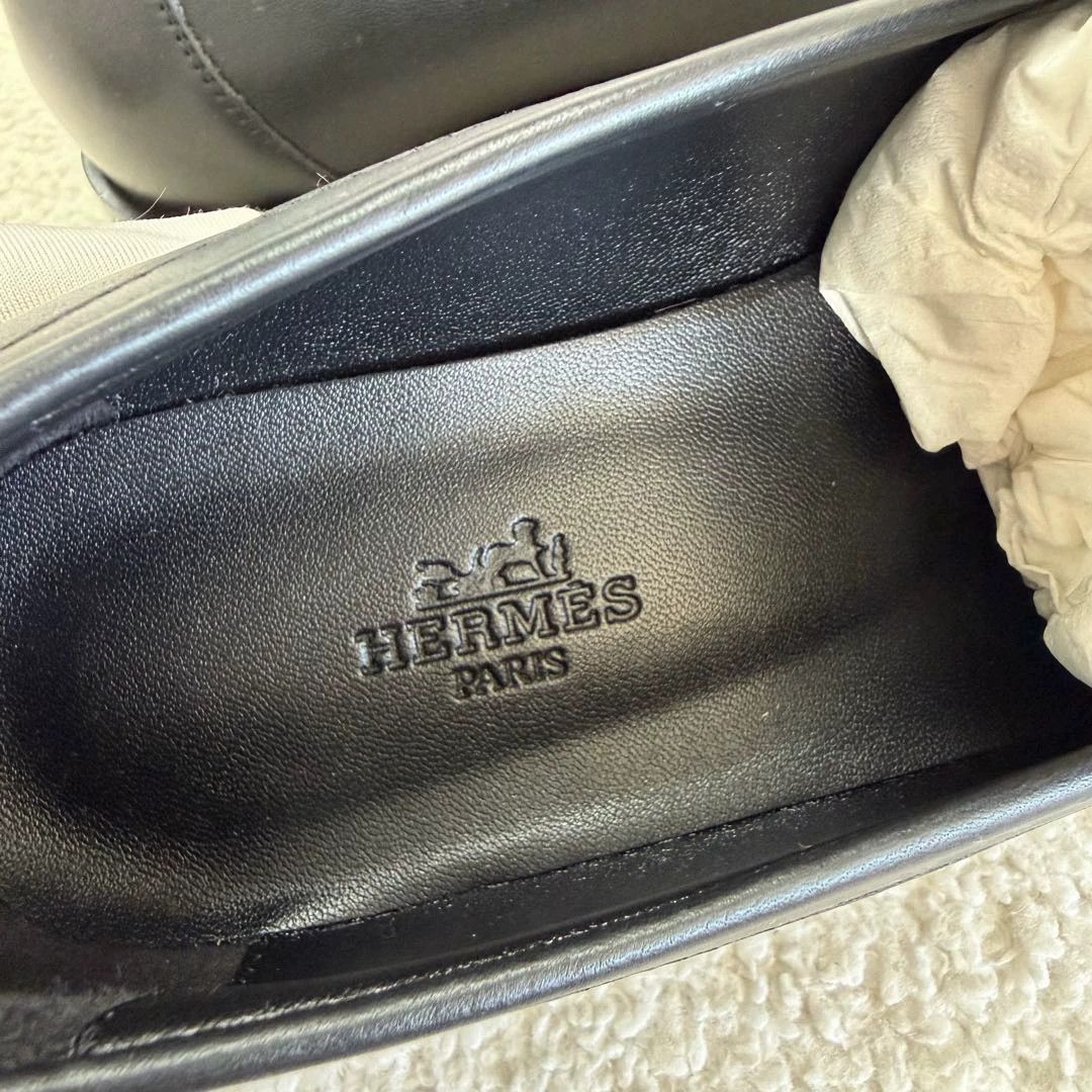 Hermes Hermes Black Loafers 36 New Unused Size US 5.5 / IT 35.5 - 8 Thumbnail