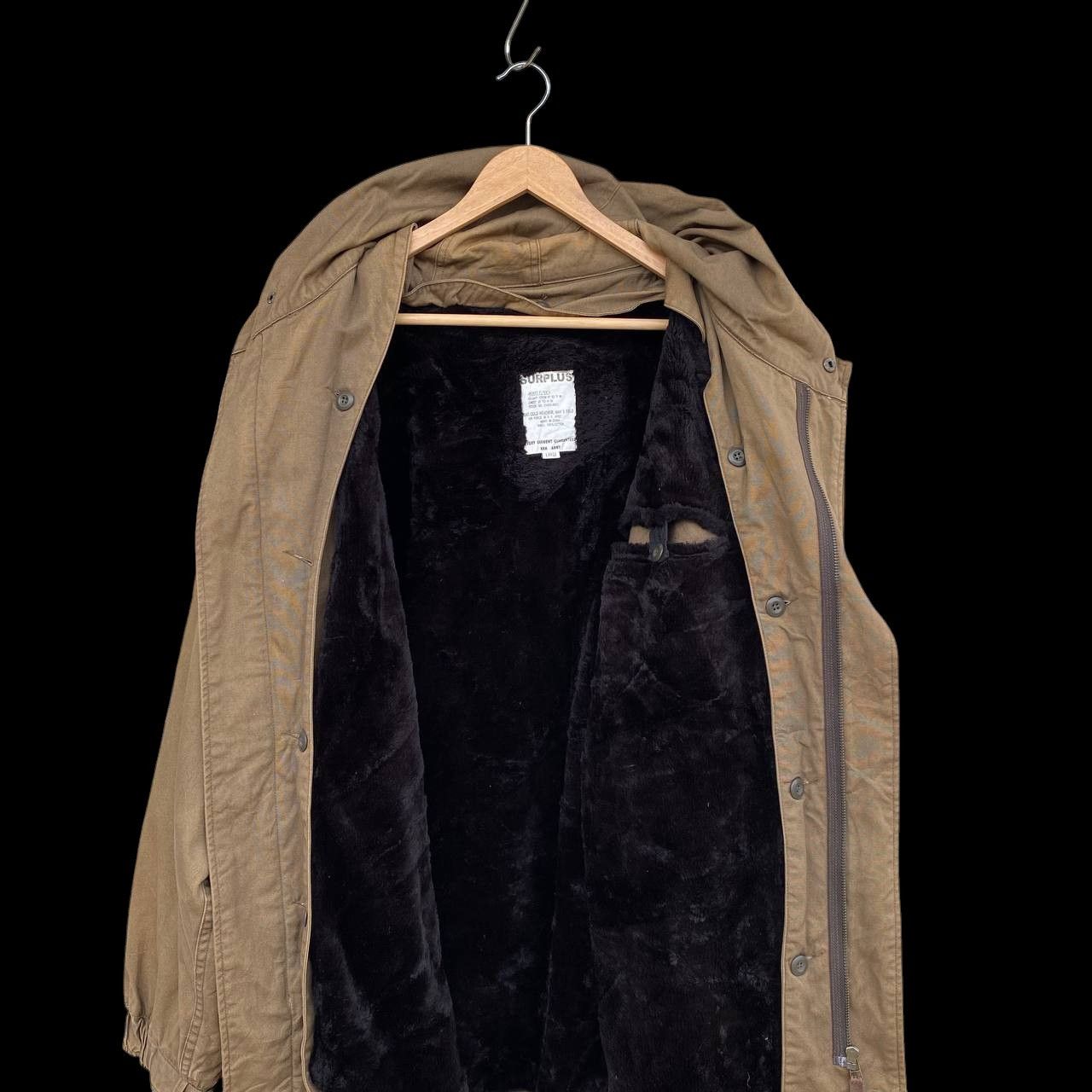 Surplus Research Vintage SURPLUS Military Fishtail Parka L Baggy Brown Jacket Size US L / EU 52-54 / 3 - 9 Thumbnail