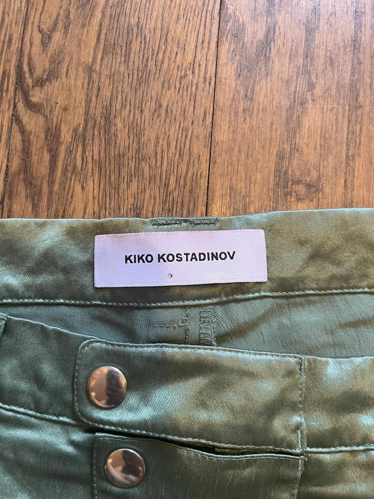 Kiko Kostadinov Kiko kostadinov tulcea satin shorts Size US 30 / EU 46 - 3 Thumbnail