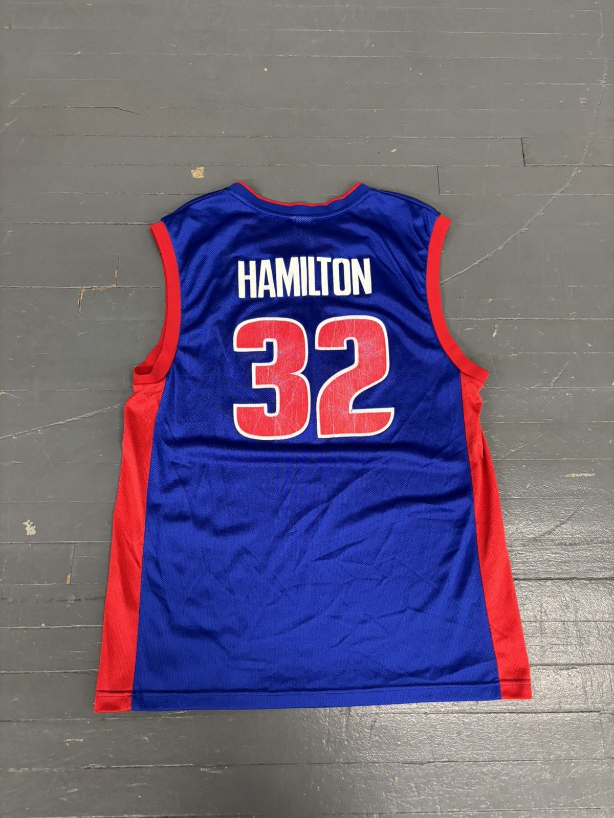 NBA × Reebok × Vintage Vintage Reebok Detroit Hamilton NBA jersey Size US M / EU 48-50 / 2 - 6 Thumbnail