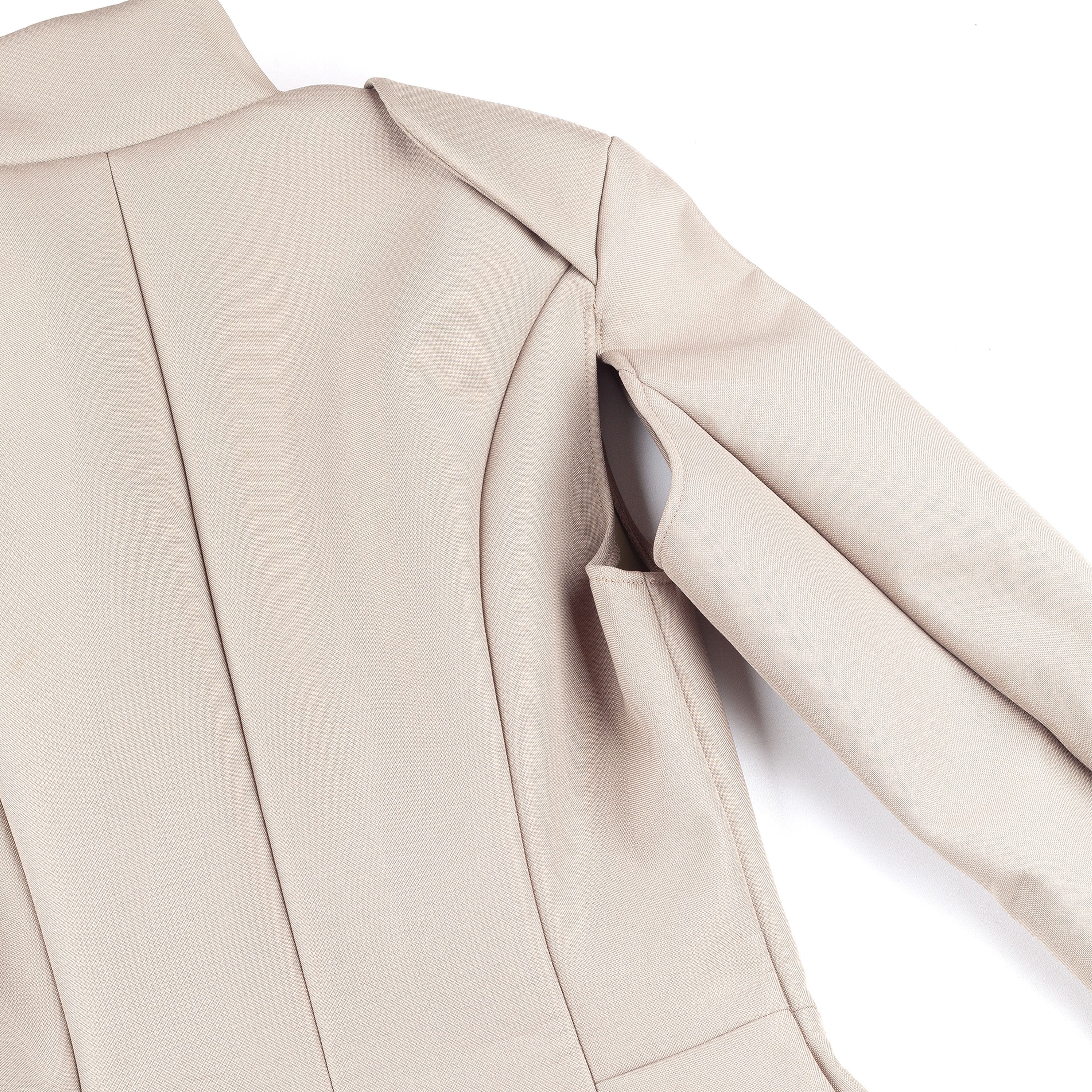 H&M × Maison Margiela Margiela x H&M RE-Edition Brown Bronze Cut-out Jacket (XS) Size XS / US 0-2 / IT 36-38 - 5 Thumbnail
