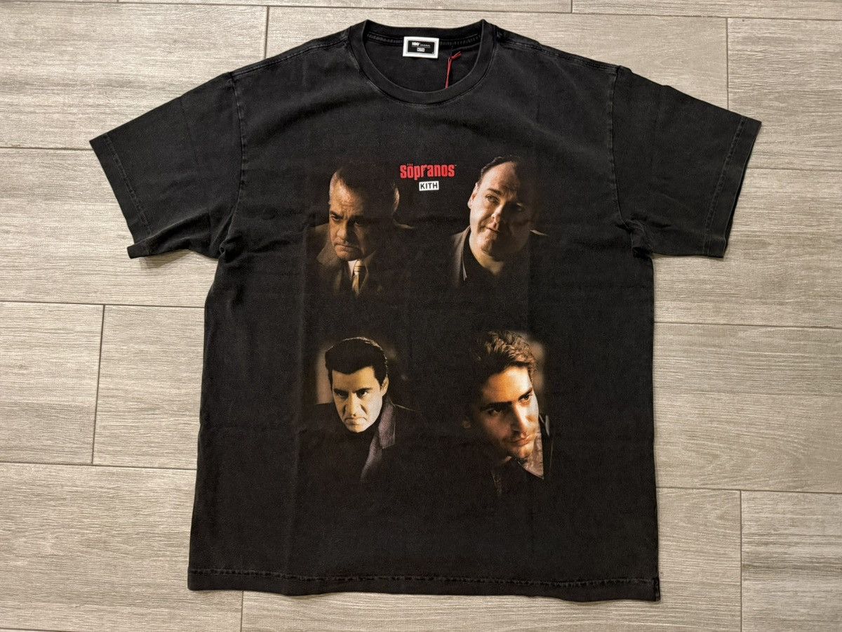 Kith KITH The Sopranos Characters Vignette Vintage Tee Black Sz L Size US L / EU 52-54 / 3 - 1 Thumbnail