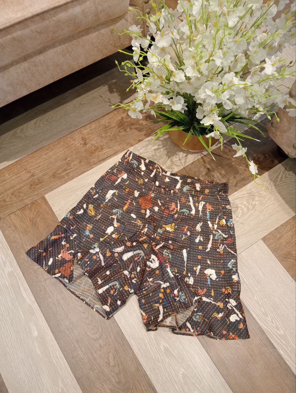 Tsumori Chisato VINTAGE TSUMORI CHISATO ISSEY MIYAKE PRINTED SHORTPANTS Size 28" / US 6 / IT 42 - 2 Thumbnail