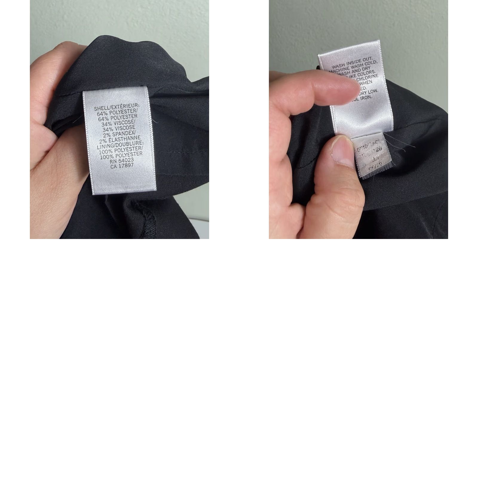 Banana Republic Banana Republic Skirt Women 8 Black Polyester Knee Length Straight Pencil 30x21 Regular Mens Womens Girls Size 30" / US 8 / IT 44 - 9 Thumbnail