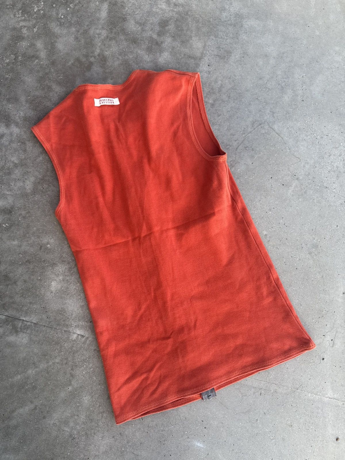 Jean Paul Gaultier Jean Paul Gaultier Jeans Tank Top Crop Y2k archive 00s 90s Size M / US 6-8 / IT 42-44 - 3 Thumbnail