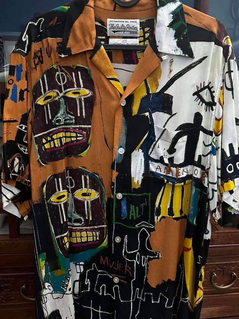Wacko Maria Wacko maria Basquiat Graffiti Hawaii Shirt Size US M / EU 48-50 / 2 - 1 Thumbnail