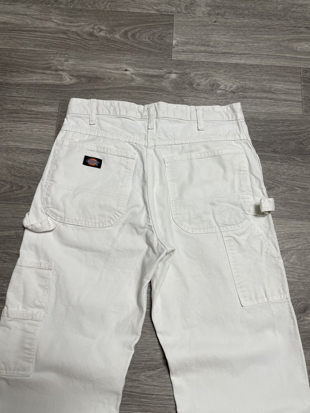 Dickies Vintage Dickies White Carpenter Pants SK8 Y2K Streetwear Size US 32 / EU 48 - 12 Thumbnail