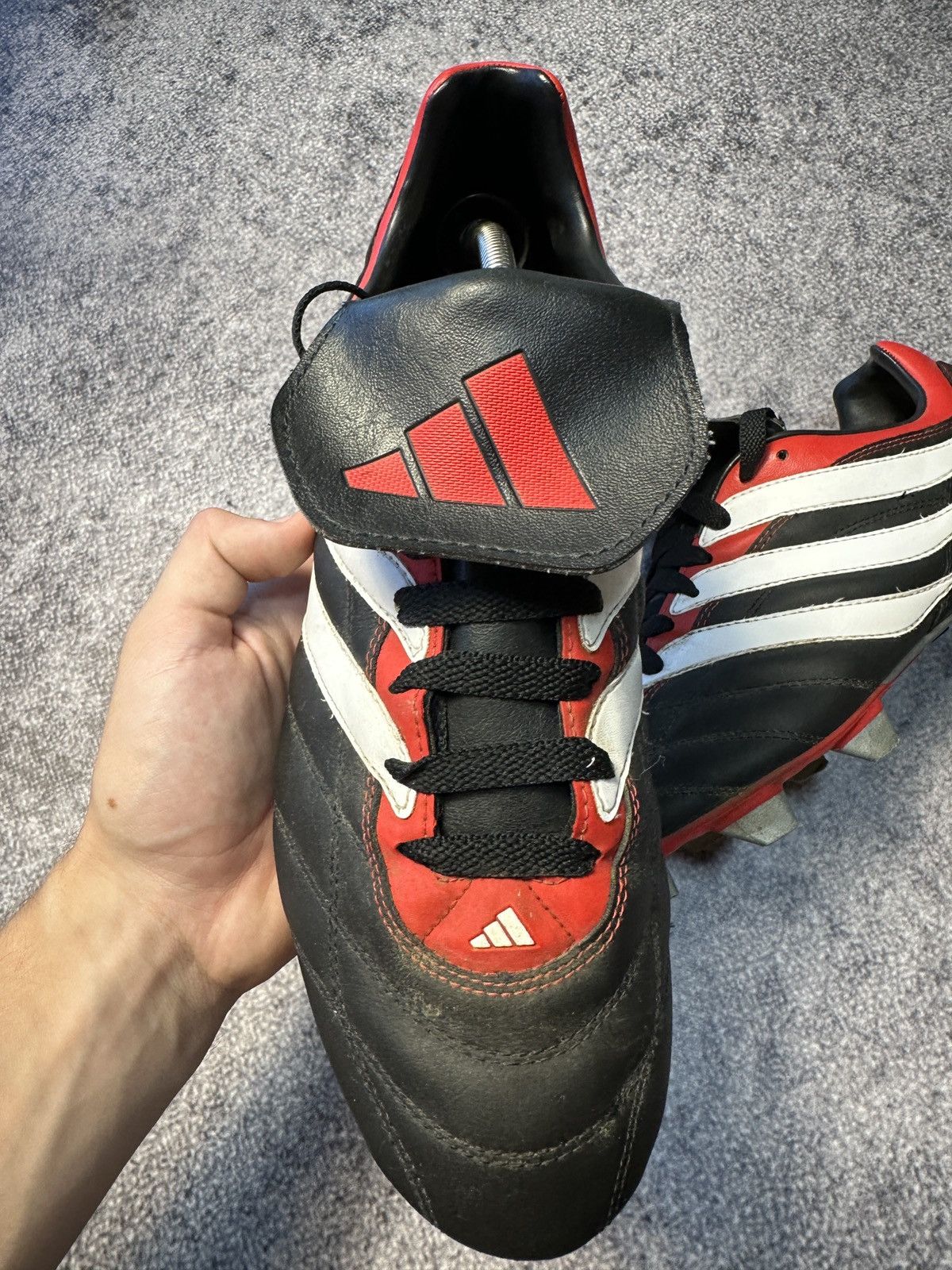 Adidas × Vintage Vintage Adidas Predator Precision Soccer Boots Football Rare Size US 9.5 / EU 42-43 - 3 Thumbnail