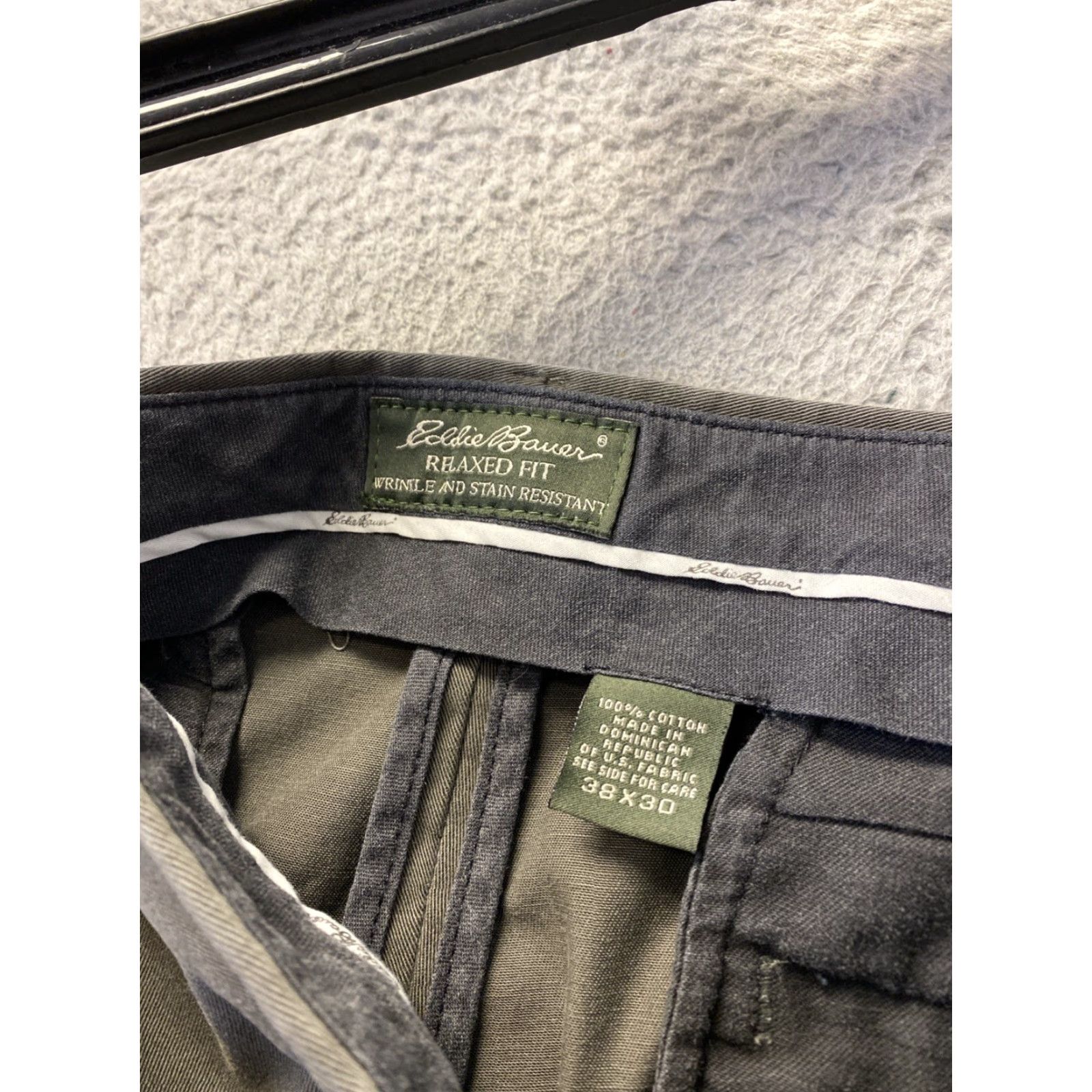 Eddie Bauer Eddie Bauer Chino Pants Men’s 38x30 Dark Military Green /0675 Size US 38 / EU 54 - 7 Thumbnail