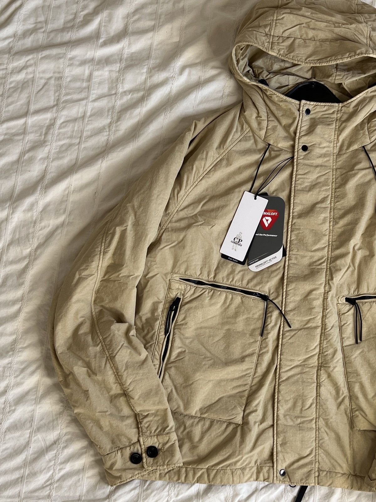 C.P. Company C.P. Company Flatt Nylon Hooded Jacket – Mojave Desert Size US L / EU 52-54 / 3 - 5 Thumbnail