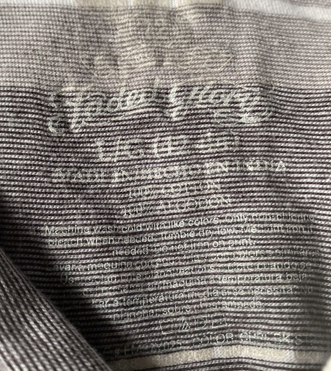 Vintage Vintage Y2K Style, Dump Him, Upcycled Oversized, Striped Tee Size L / US 10 / IT 46 - 13 Thumbnail
