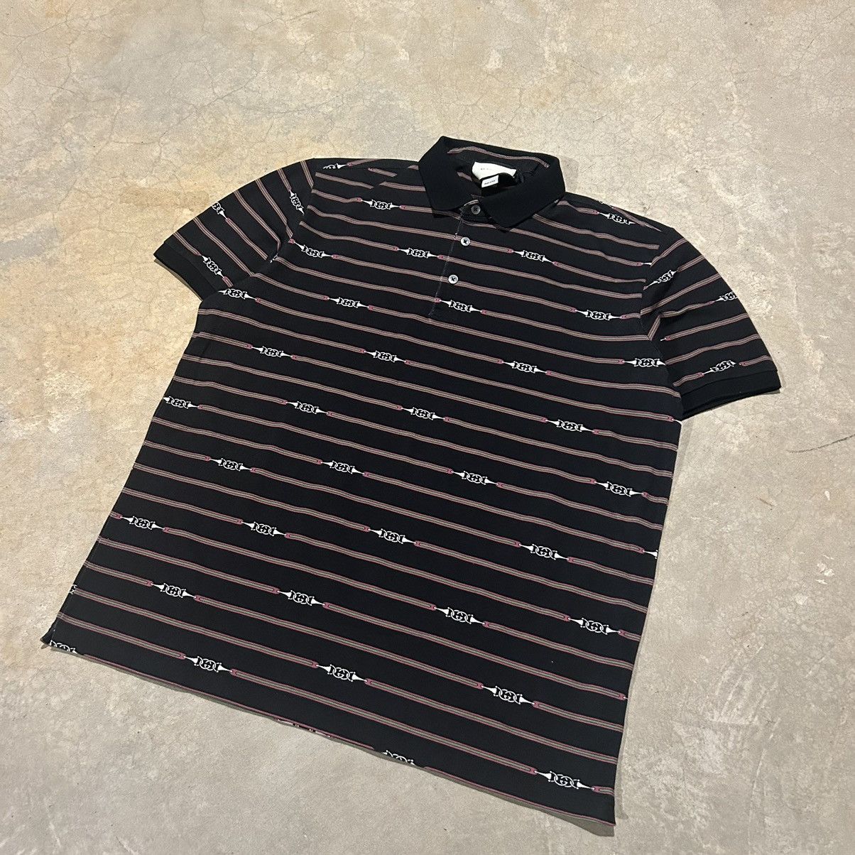 Designer × Gucci NWT Gucci Jacquard Horsebit Monogram GG Polo Shirt Rare Size US XXL / EU 58 / 5 - 2 Thumbnail