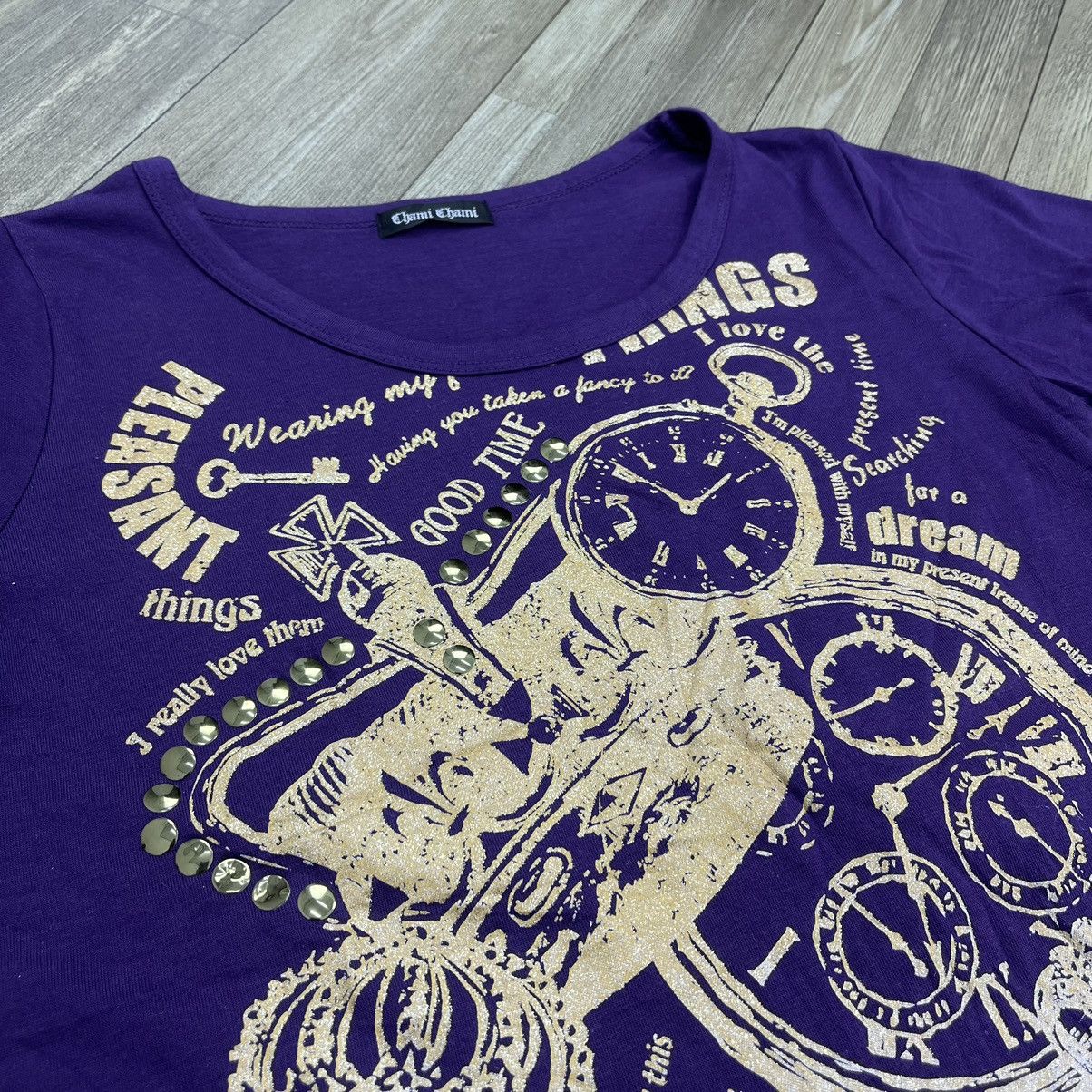 Chami Chami Poem Gothic Grunge Punk Skulls Tee Ifsixwasnine